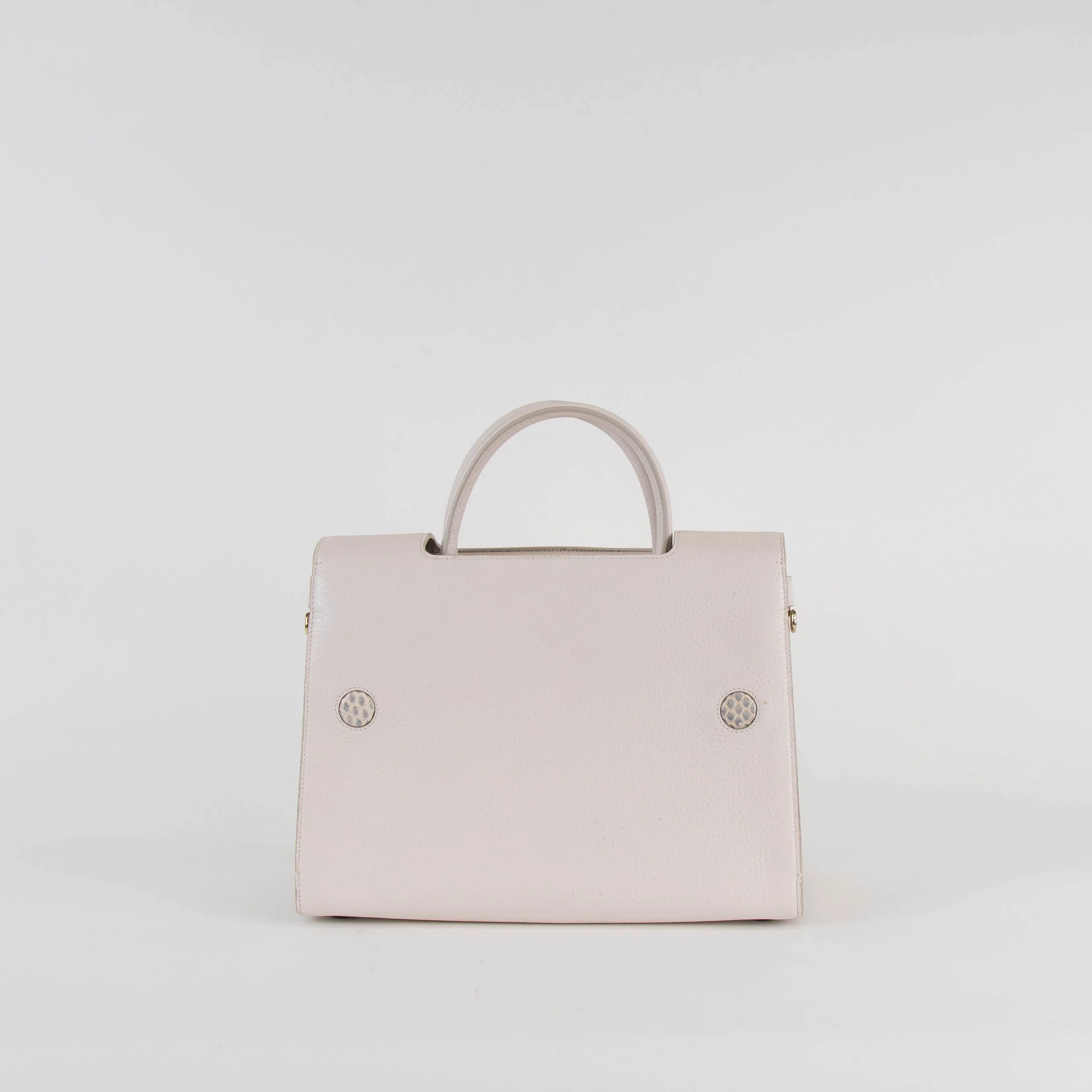 Christian Dior White Pebbled Leather Diorever Bag - Image 6