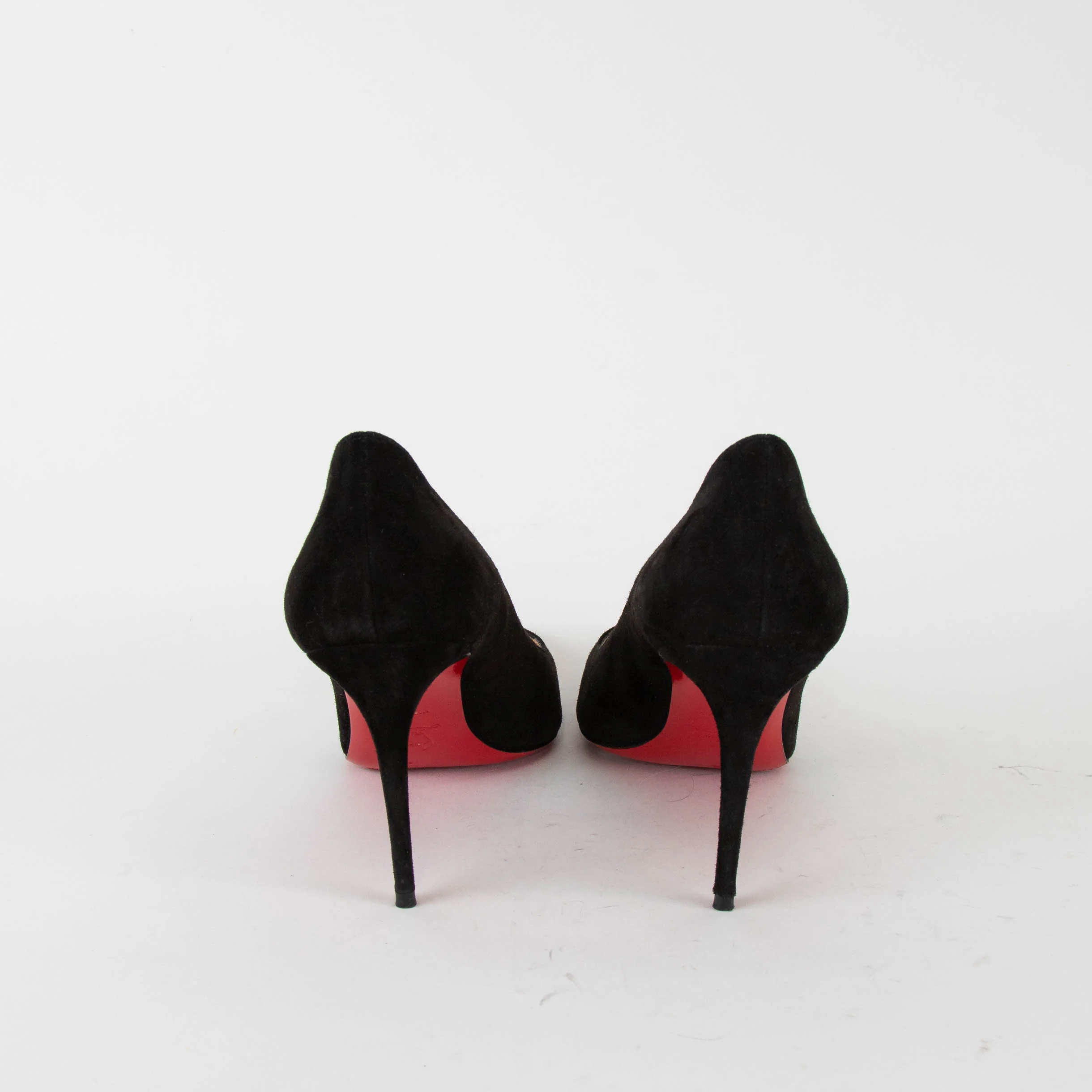 Christian Louboutin Black Suede Kate 85 - Image 5
