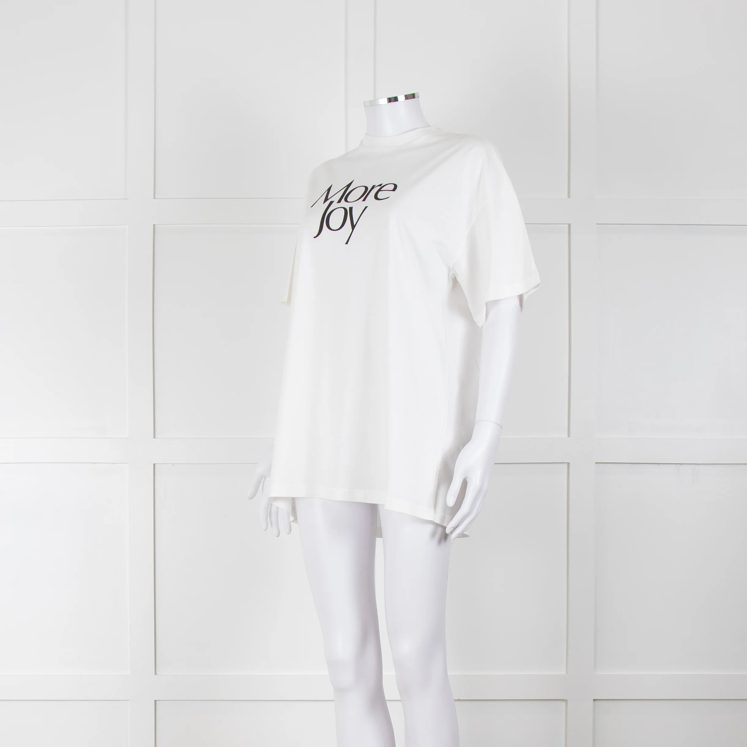 Christopher Kane White 'More Joy' T-Shirt - Image 8