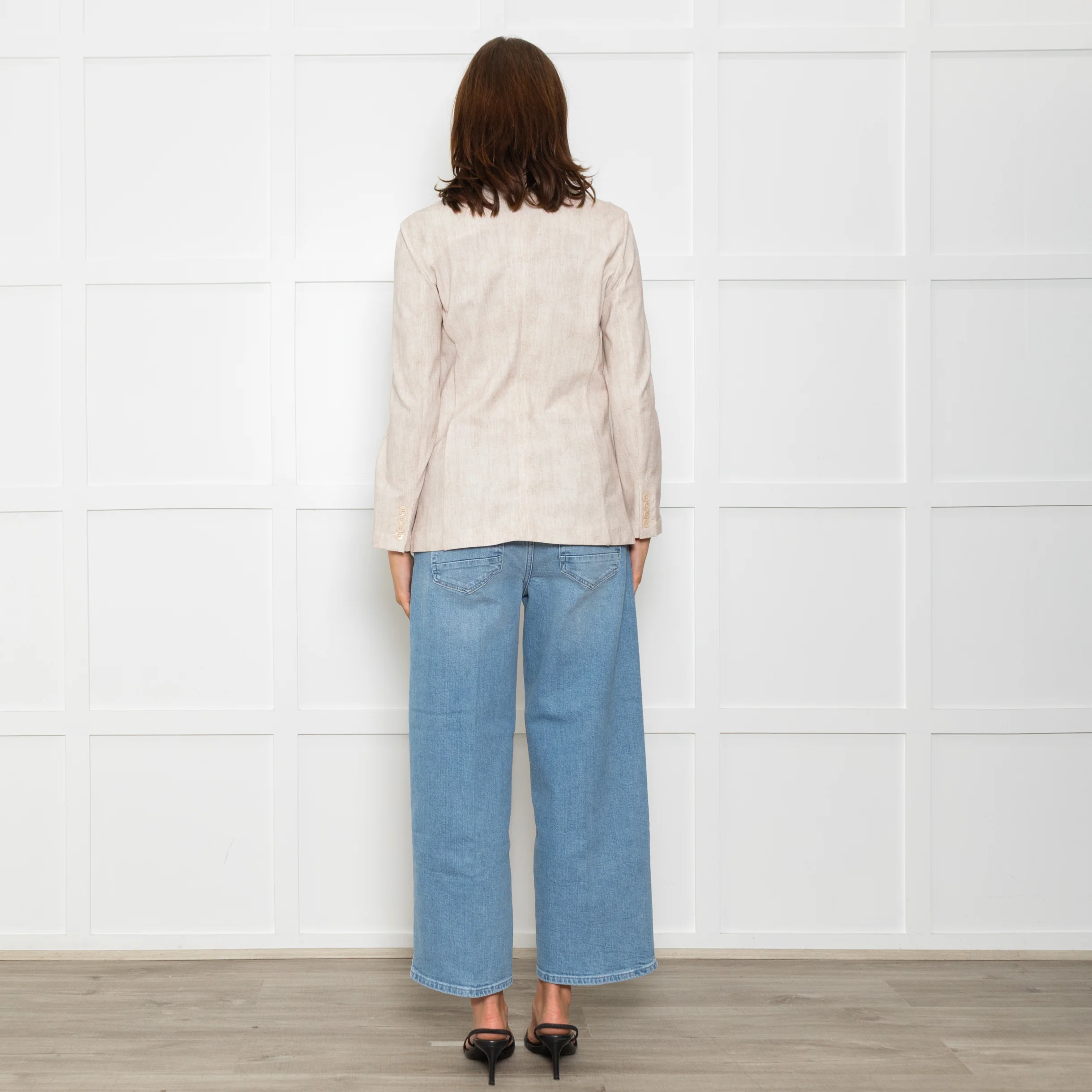 Circolo 1901 Beige Cotton Blazer Jacket - Image 5