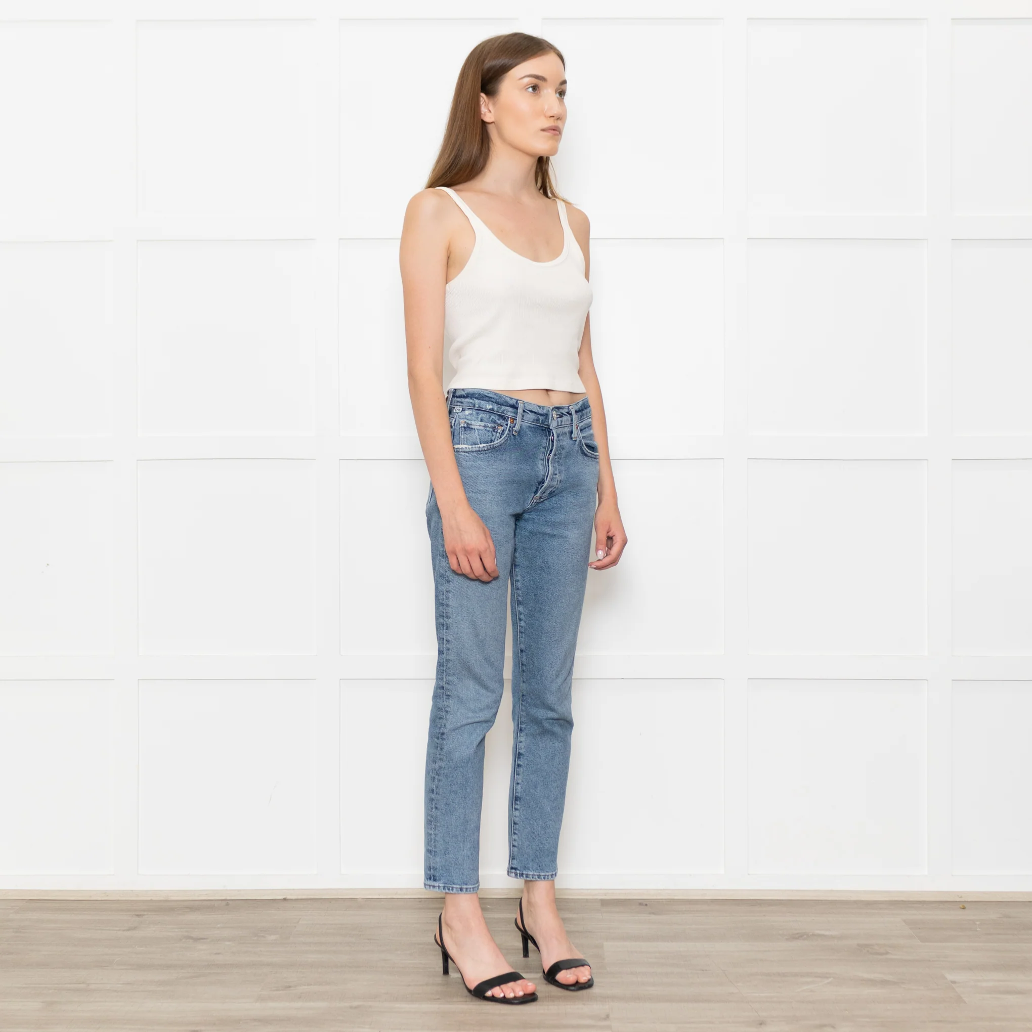 Citizens of Humanity Blue Denim Emerson Slim Leg Jeans - Image 7