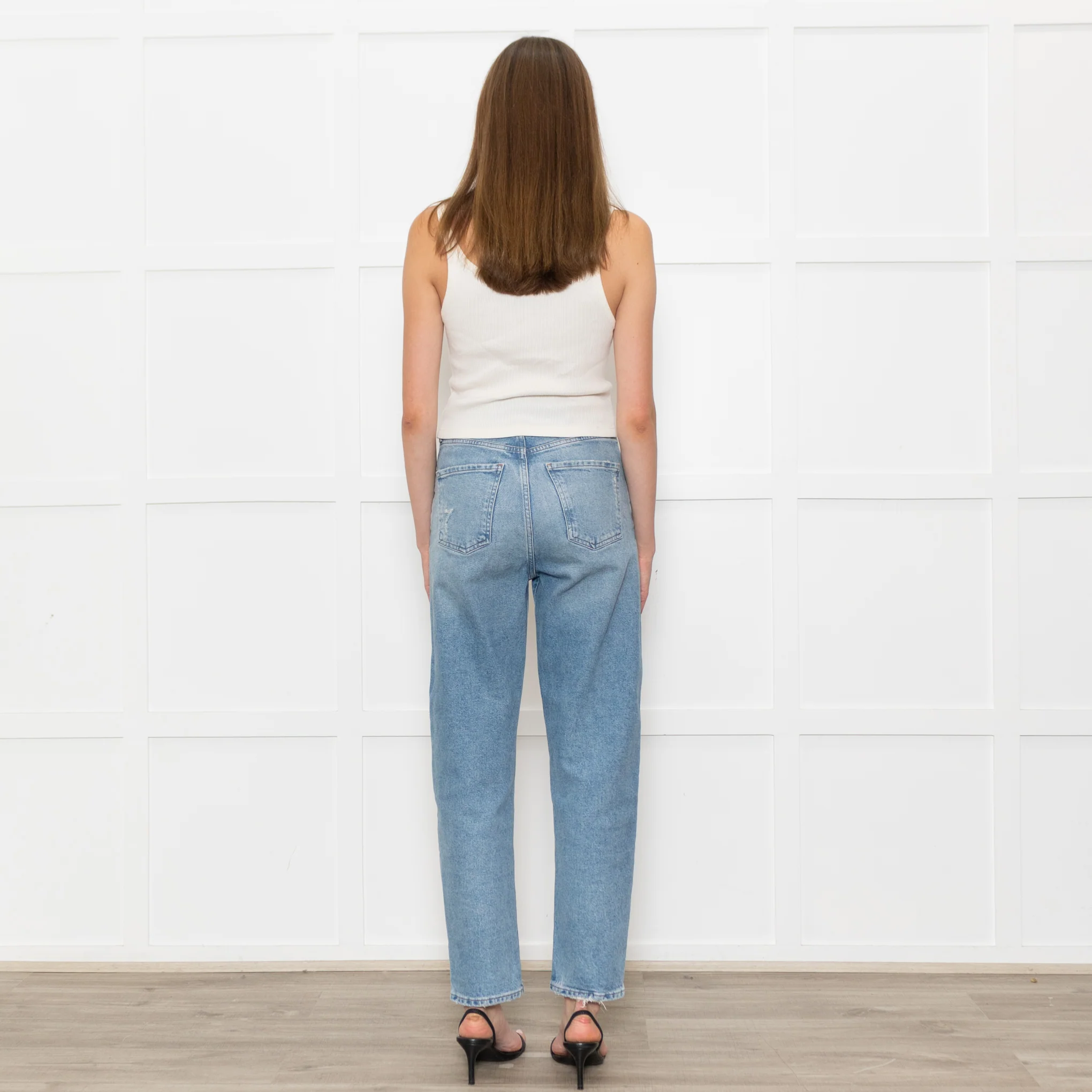 Citizens of Humanity Blue Denim Straight Leg Dylan Jeans - Image 5