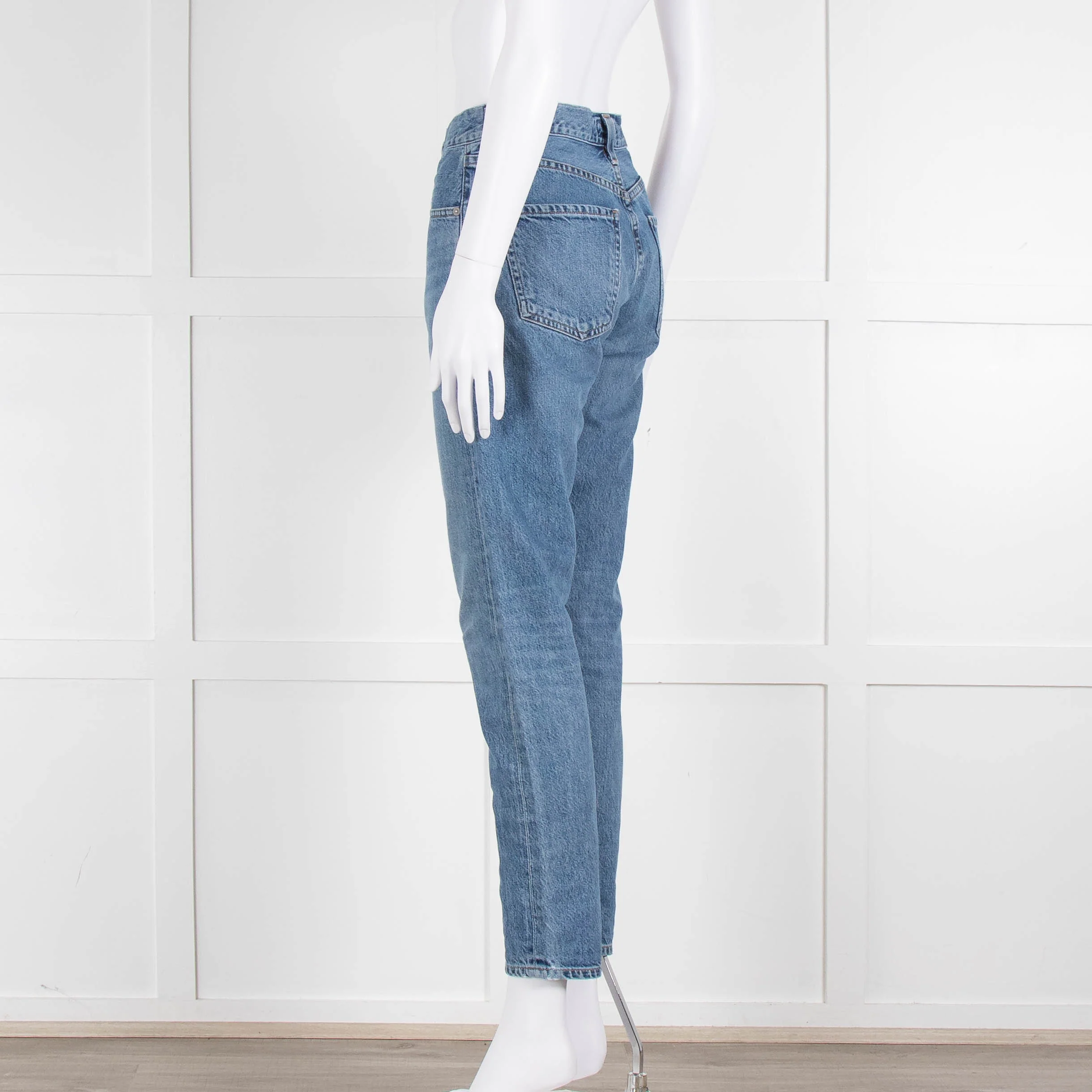 Citizens of Humanity Mid Blue Slim Leg Crop Jean - Image 6