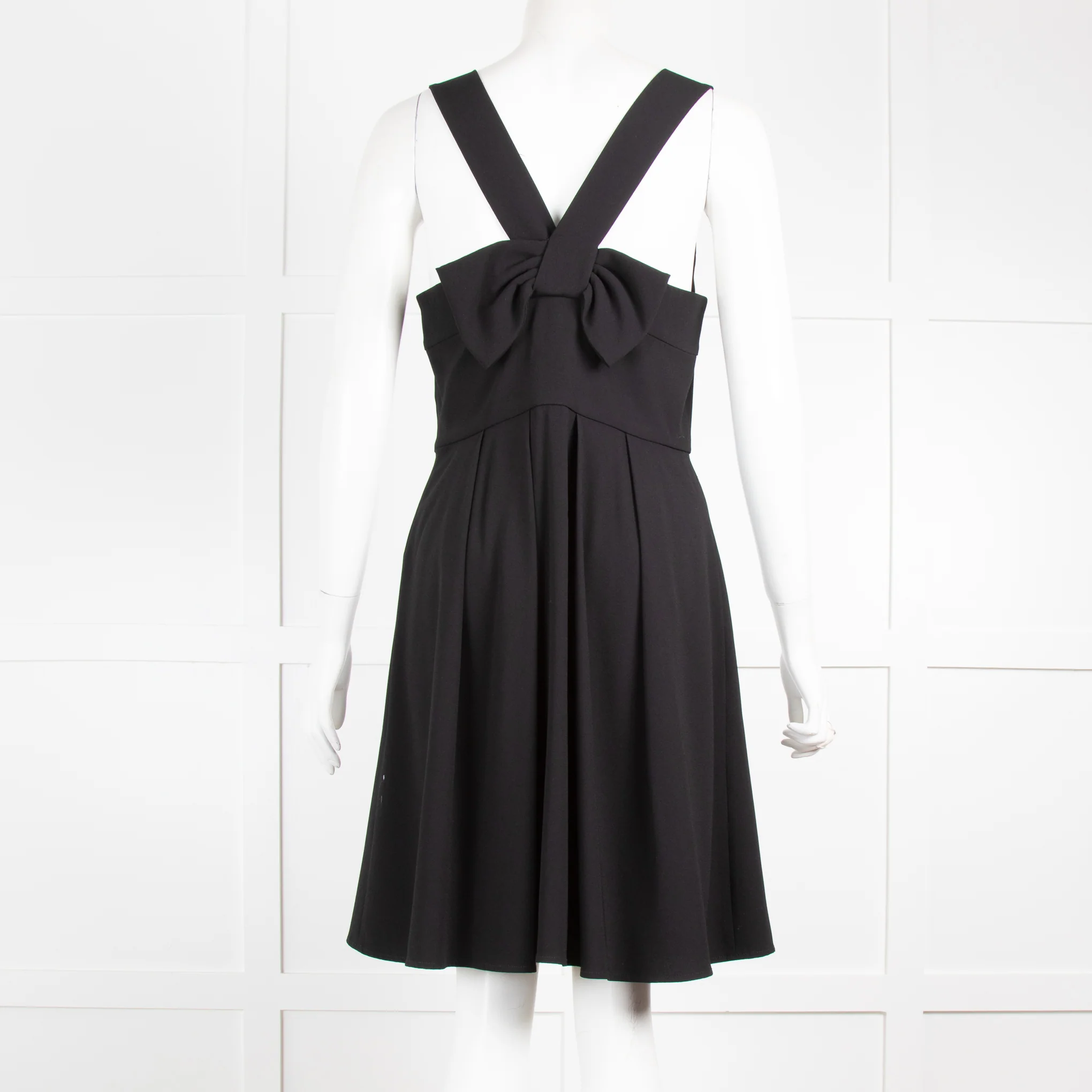 Claudie Pierlot Black Dress With Back Bow - Image 3