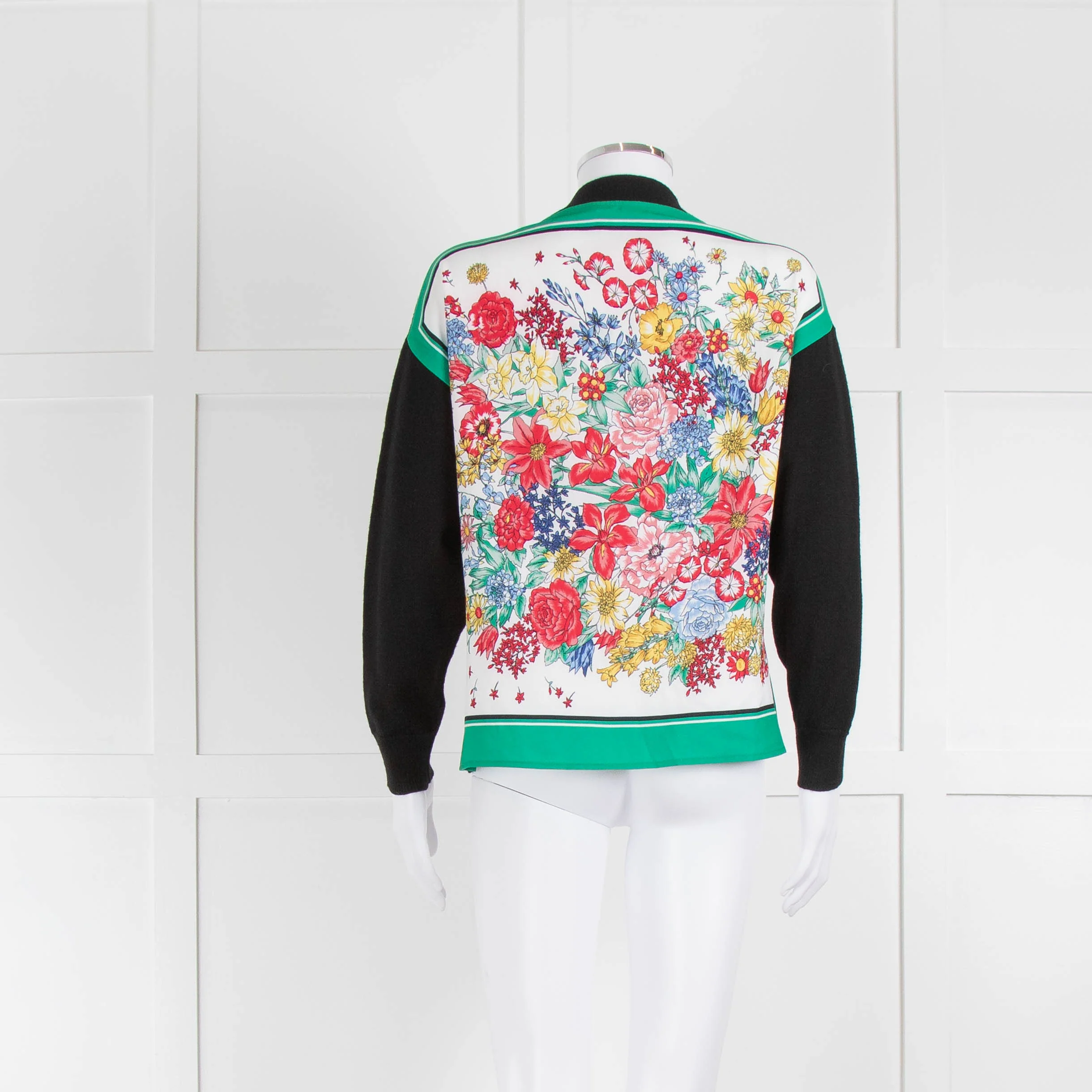 Claudie Pierlot Black Floral Cardigan - Image 3