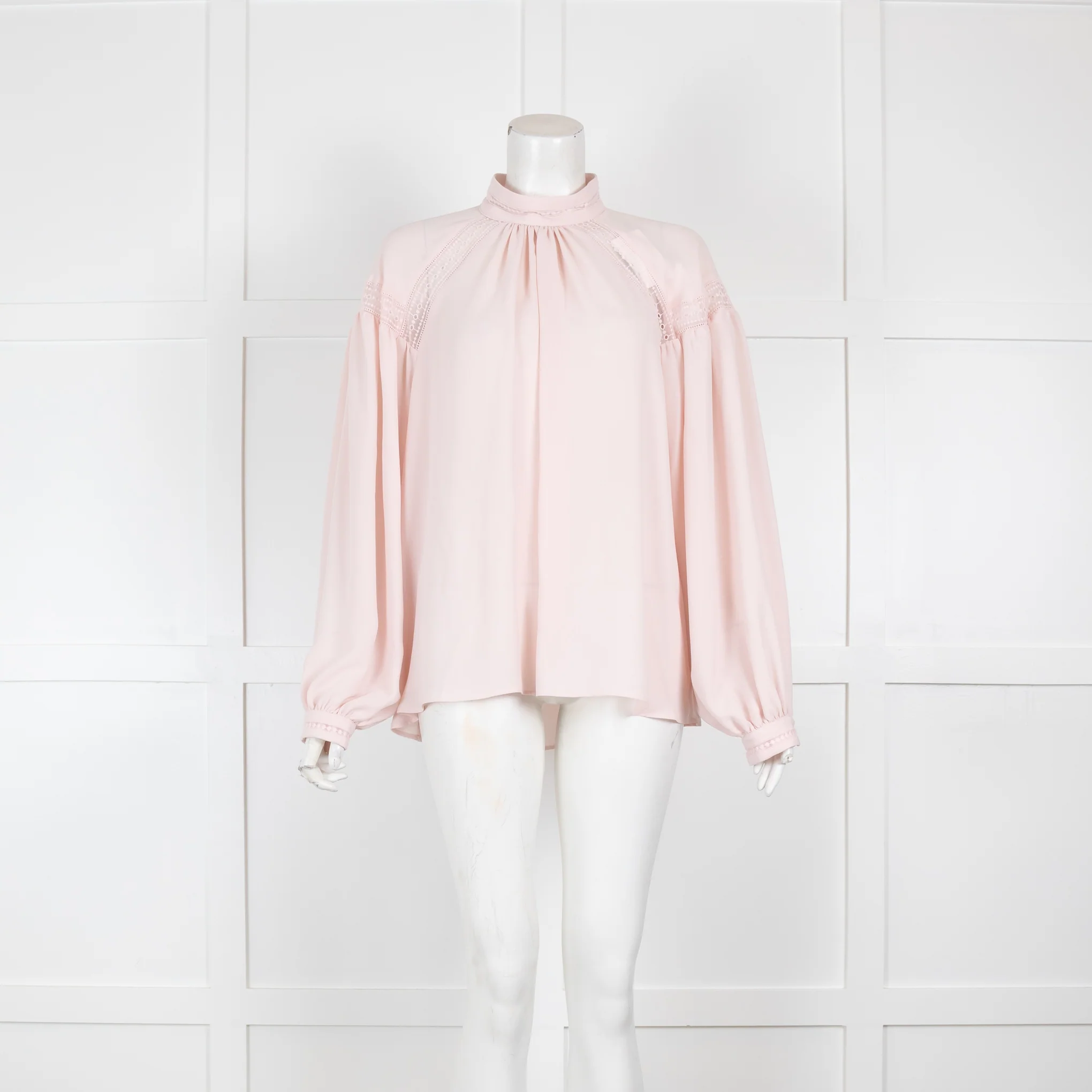Claudie Pierlot Pink With Balloon Sleeves