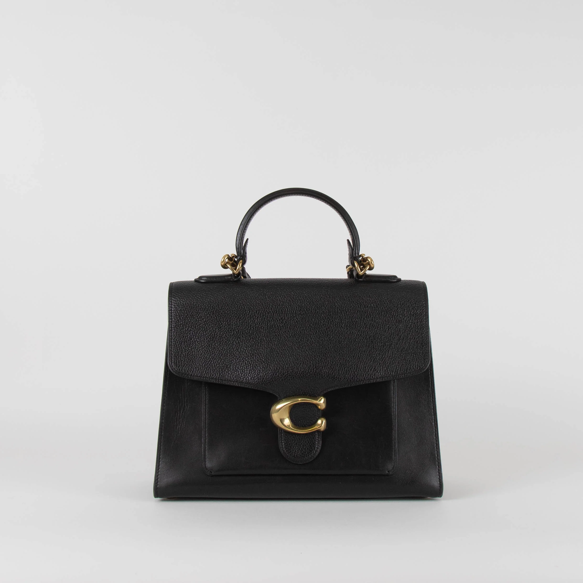 Coach Black Tabby Top Handle Bag