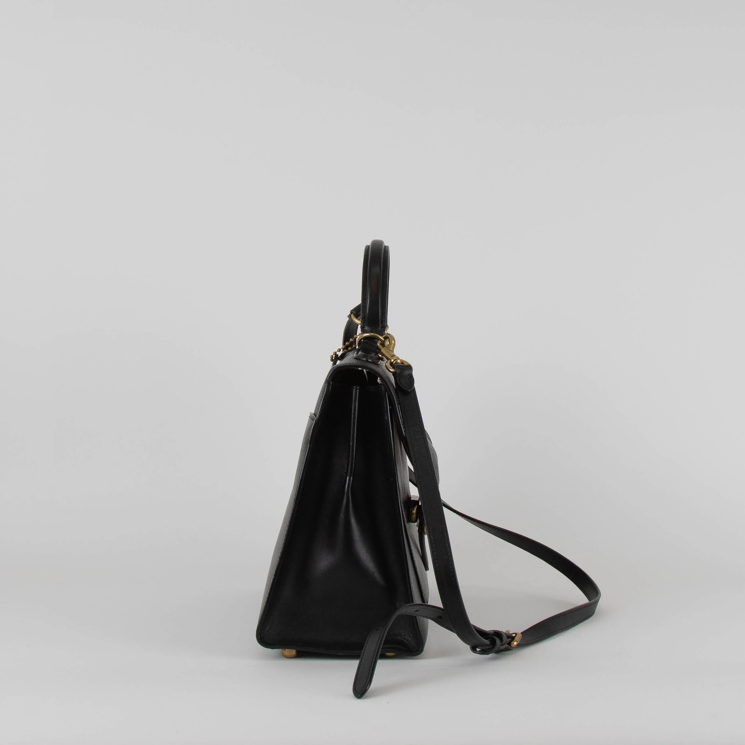 Coach Black Tabby Top Handle Bag - Image 3