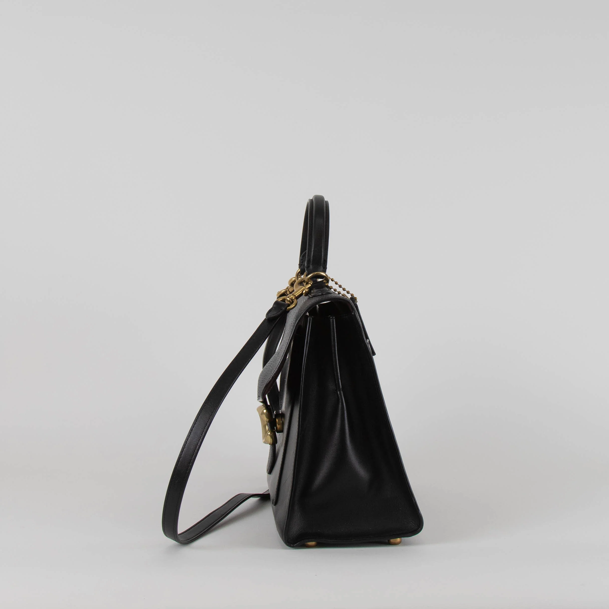 Coach Black Tabby Top Handle Bag - Image 5