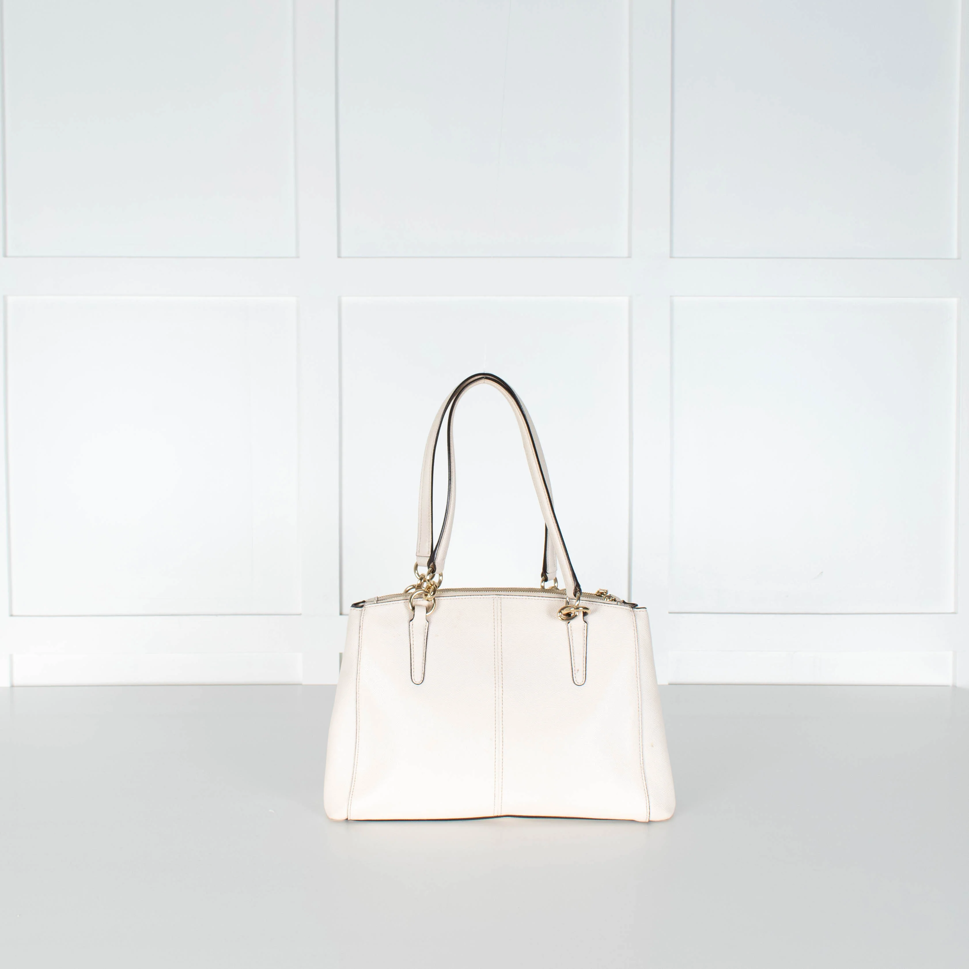 Coach Christie Ivory Caryall Shoulder Bag - Image 4