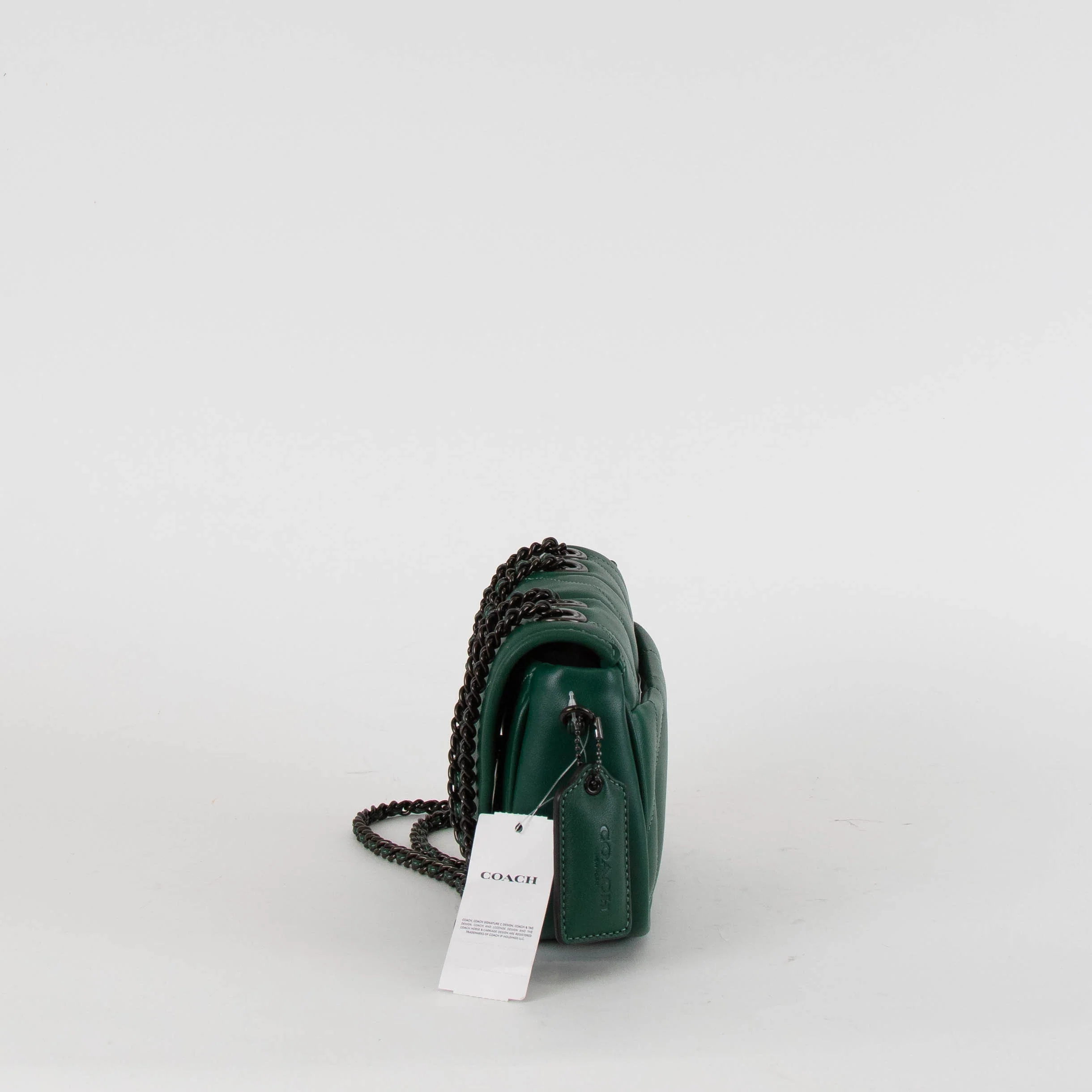 Coach Green Small Madison Pillow Shoulder Bag - Image 5