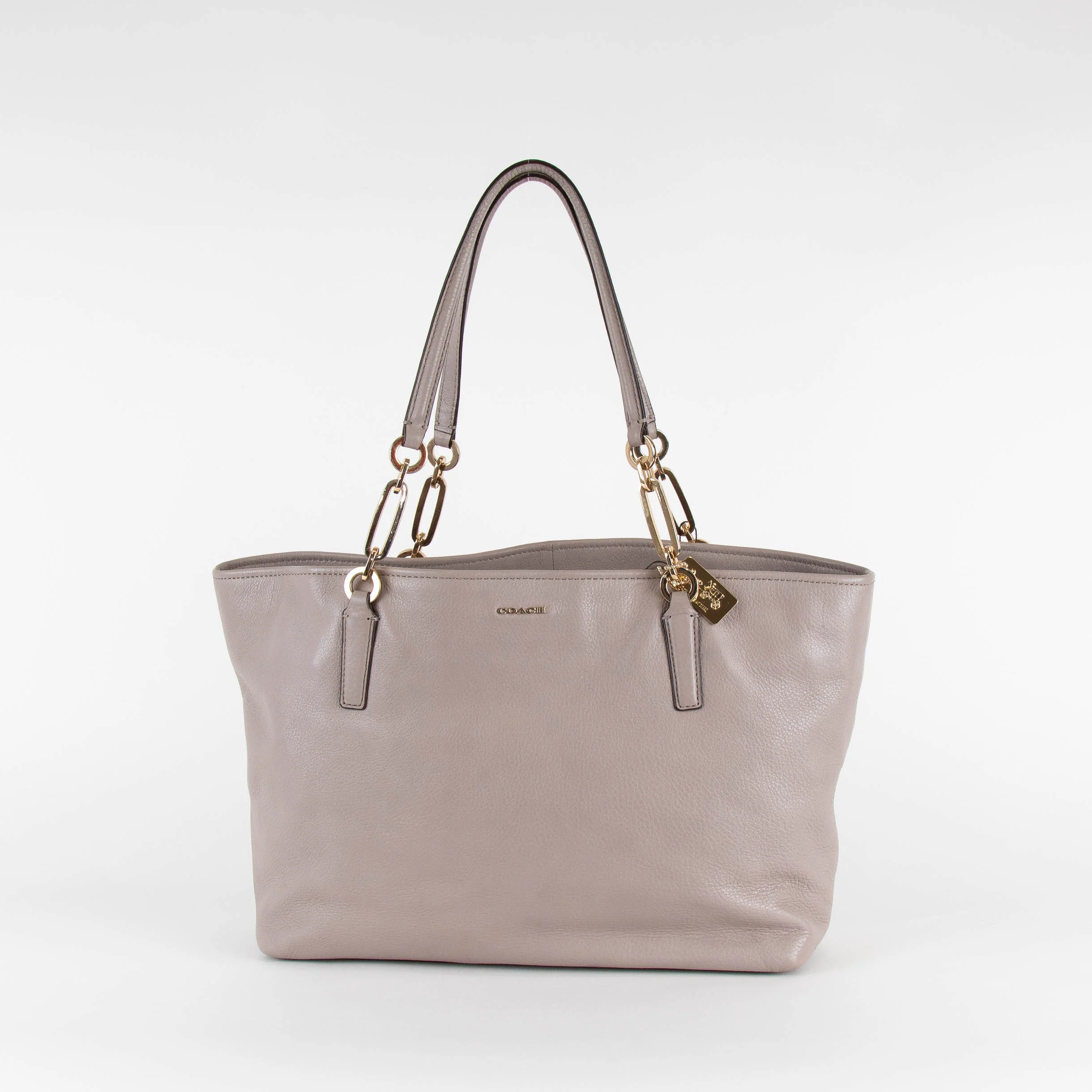 Coach Grey Shopping Tote