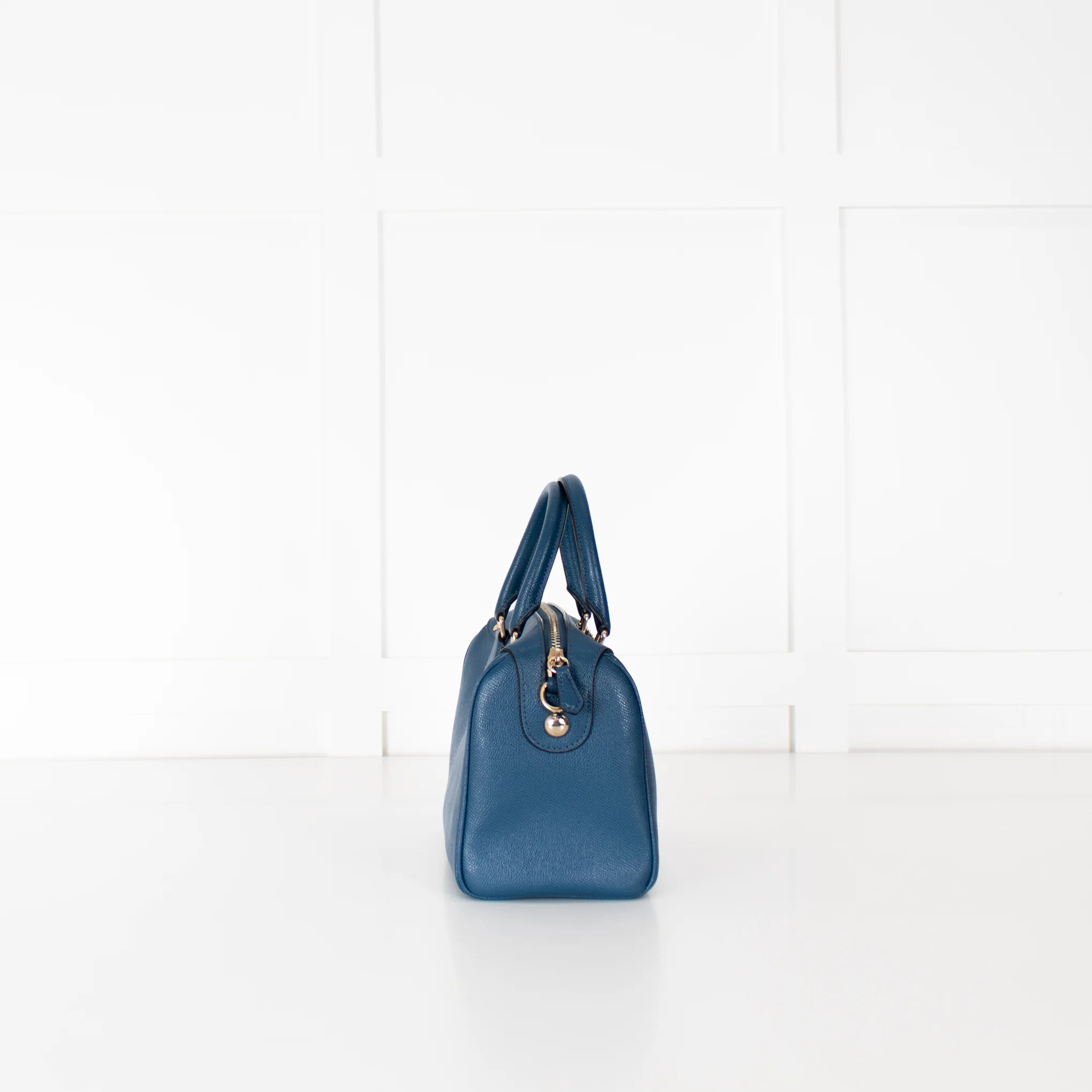Coach Teal The Mini Bennett Crossgrain Bag - Image 5