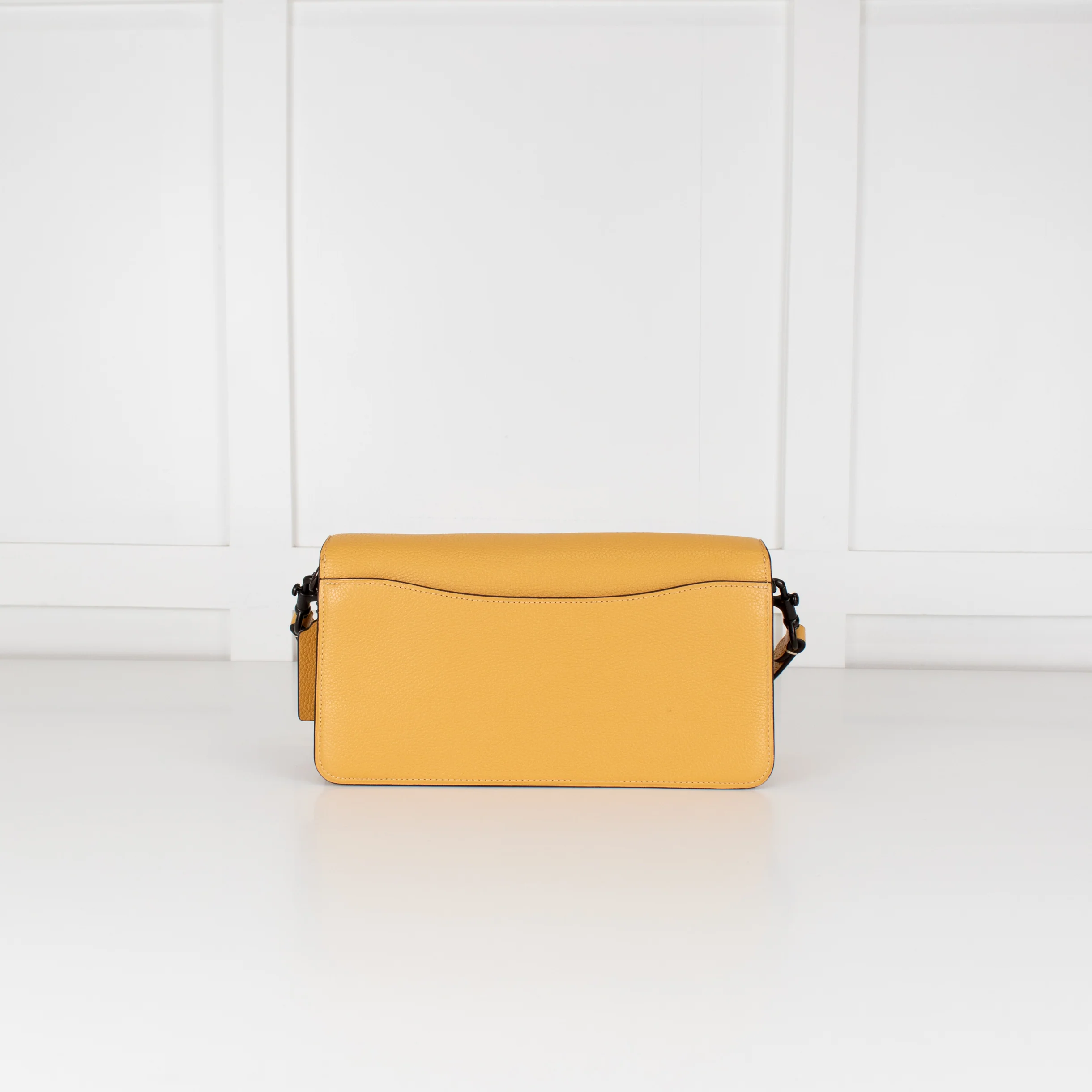 Coach Yellow Grained Leather Tabby 26 Bag - Image 6
