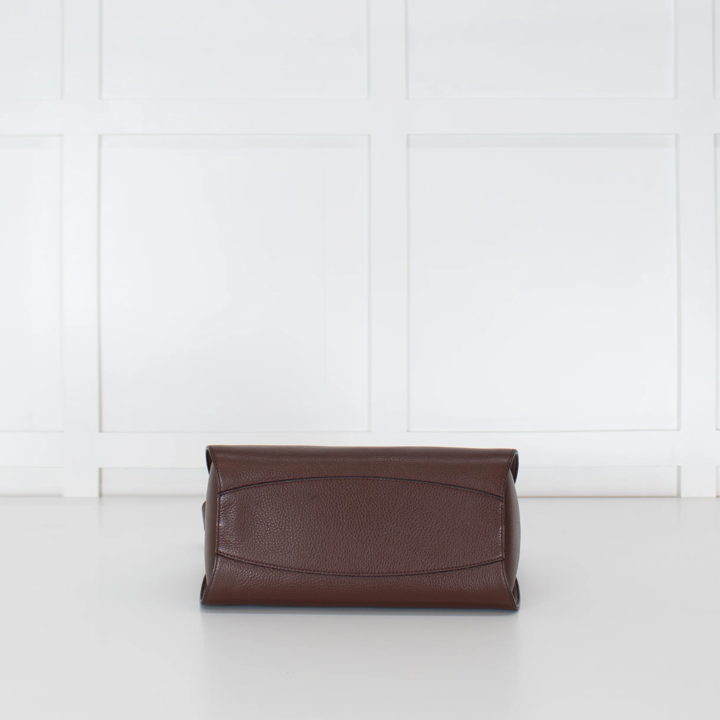 Cocinelle Brown Grained Leather Concrete Shoulder Bag - Image 6