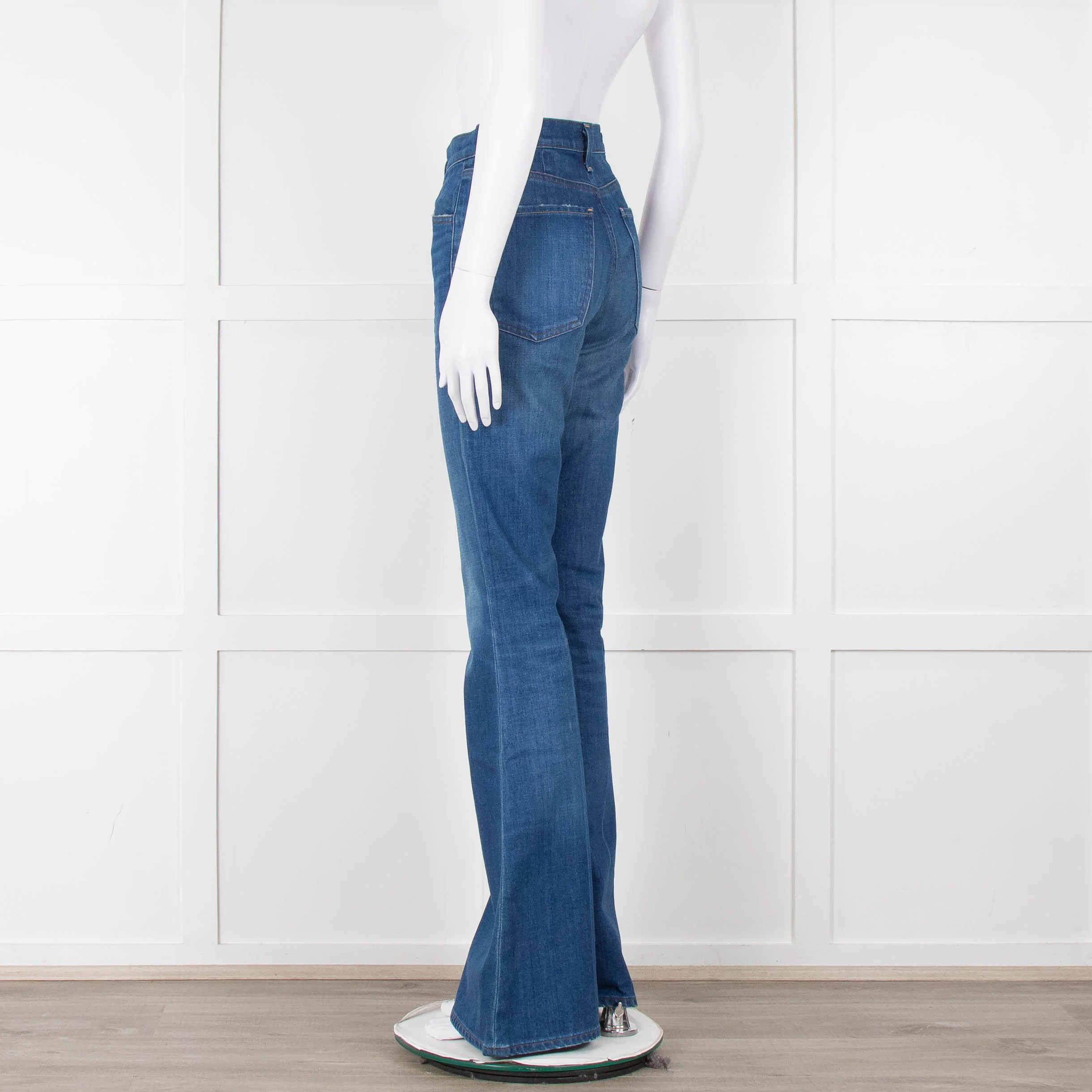 Citizens of Humanity Blue Frampton Cherie High Rise Flared Jeans - Image 6