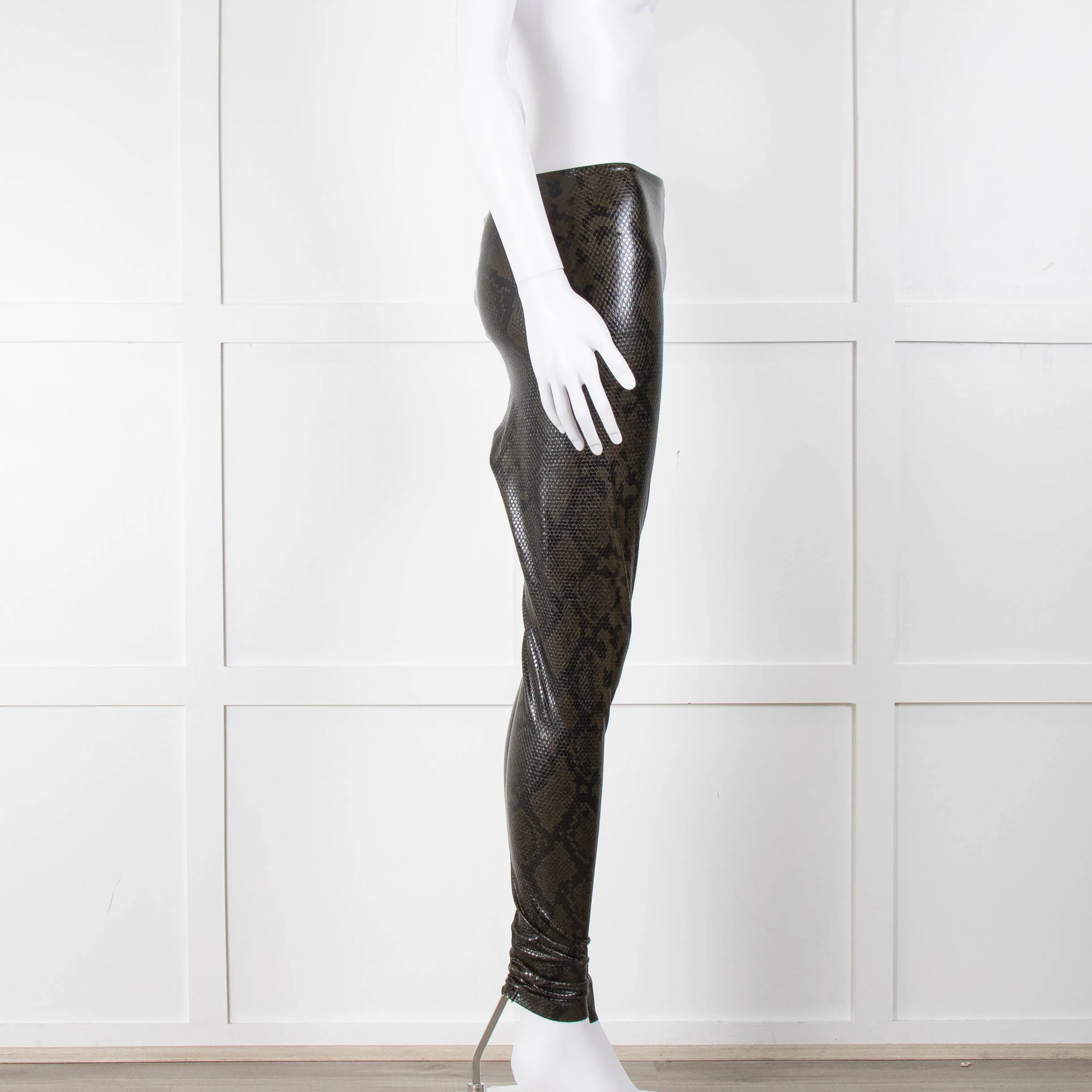 Commando Khaki Snake Print Leggings - Image 3