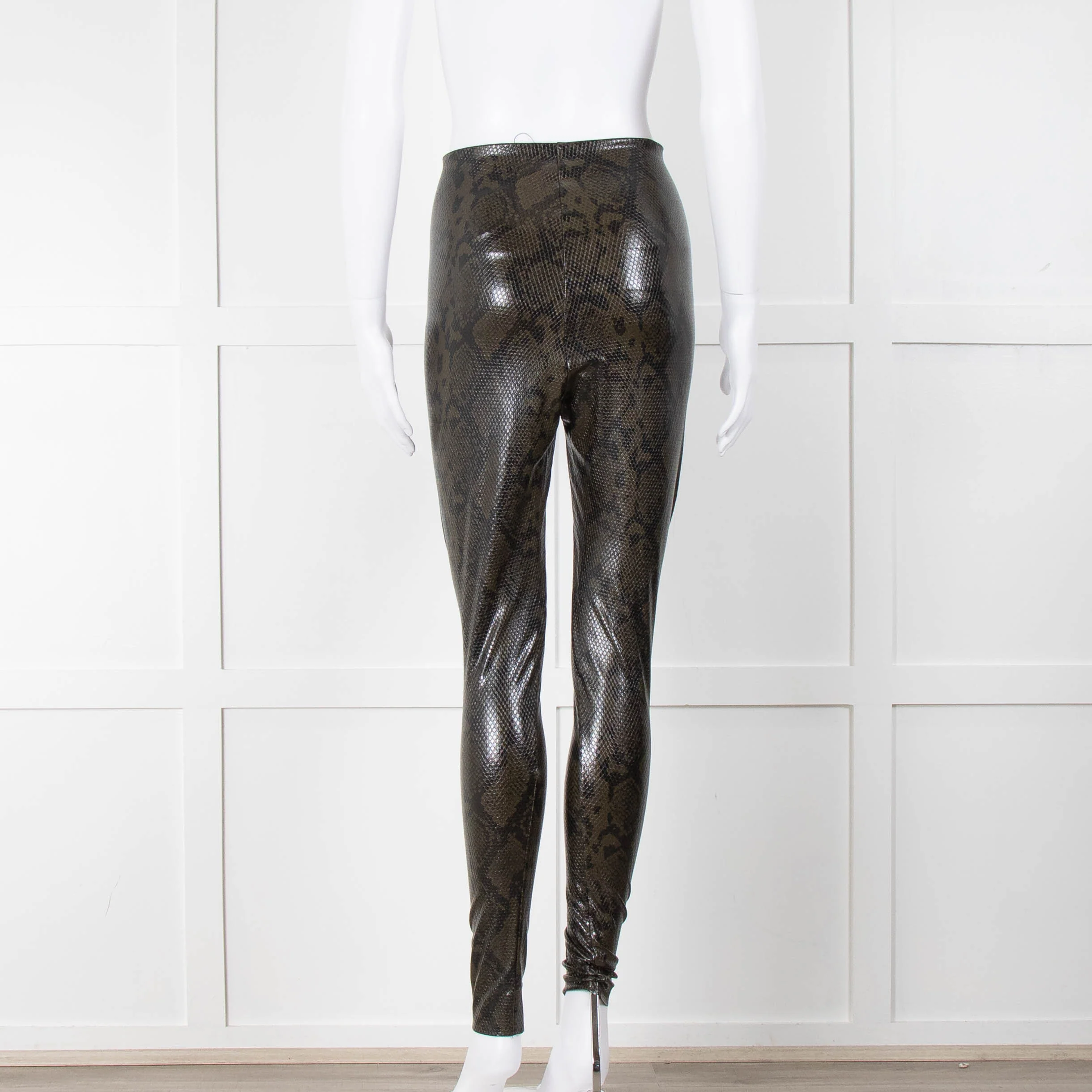 Commando Khaki Snake Print Leggings - Image 5