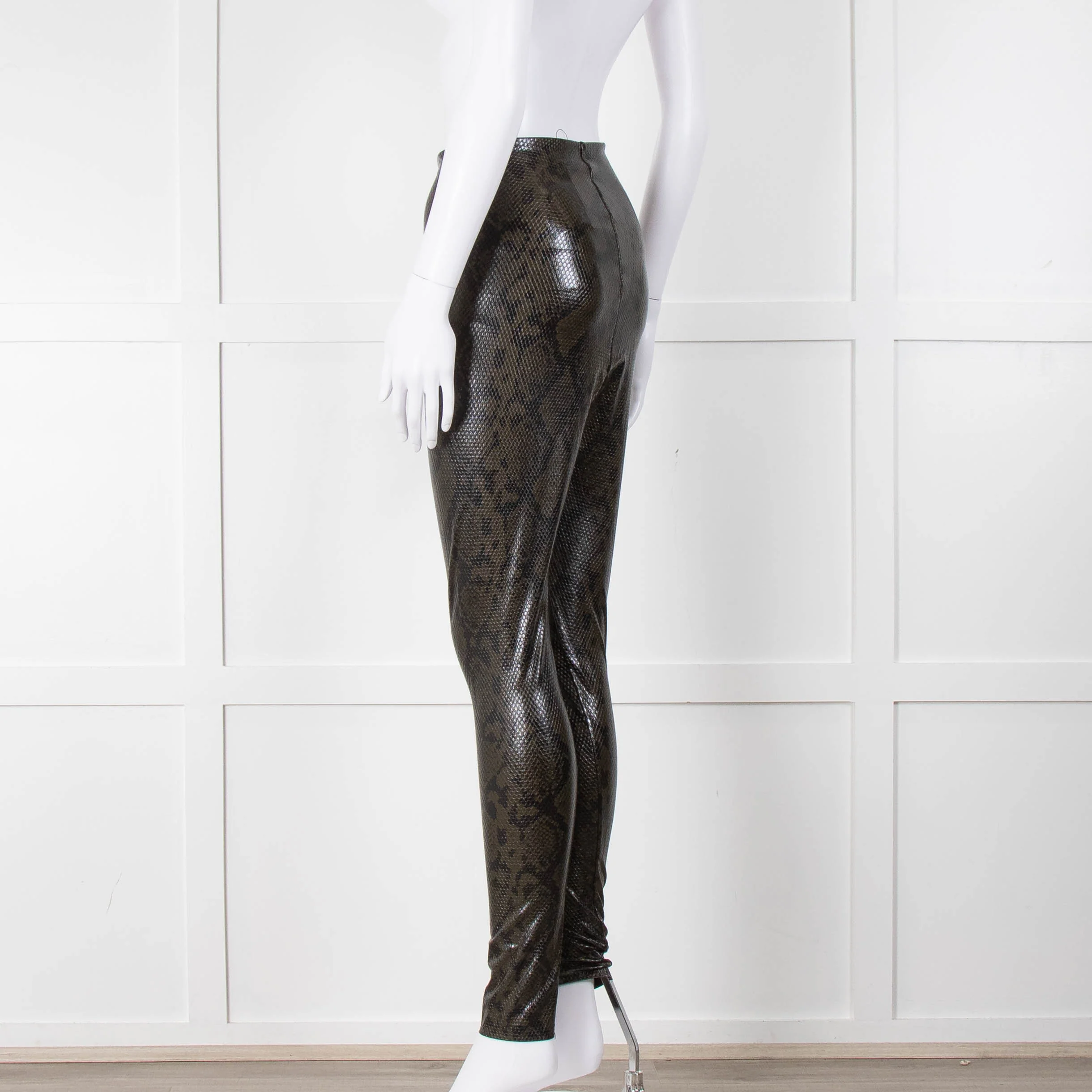 Commando Khaki Snake Print Leggings - Image 6