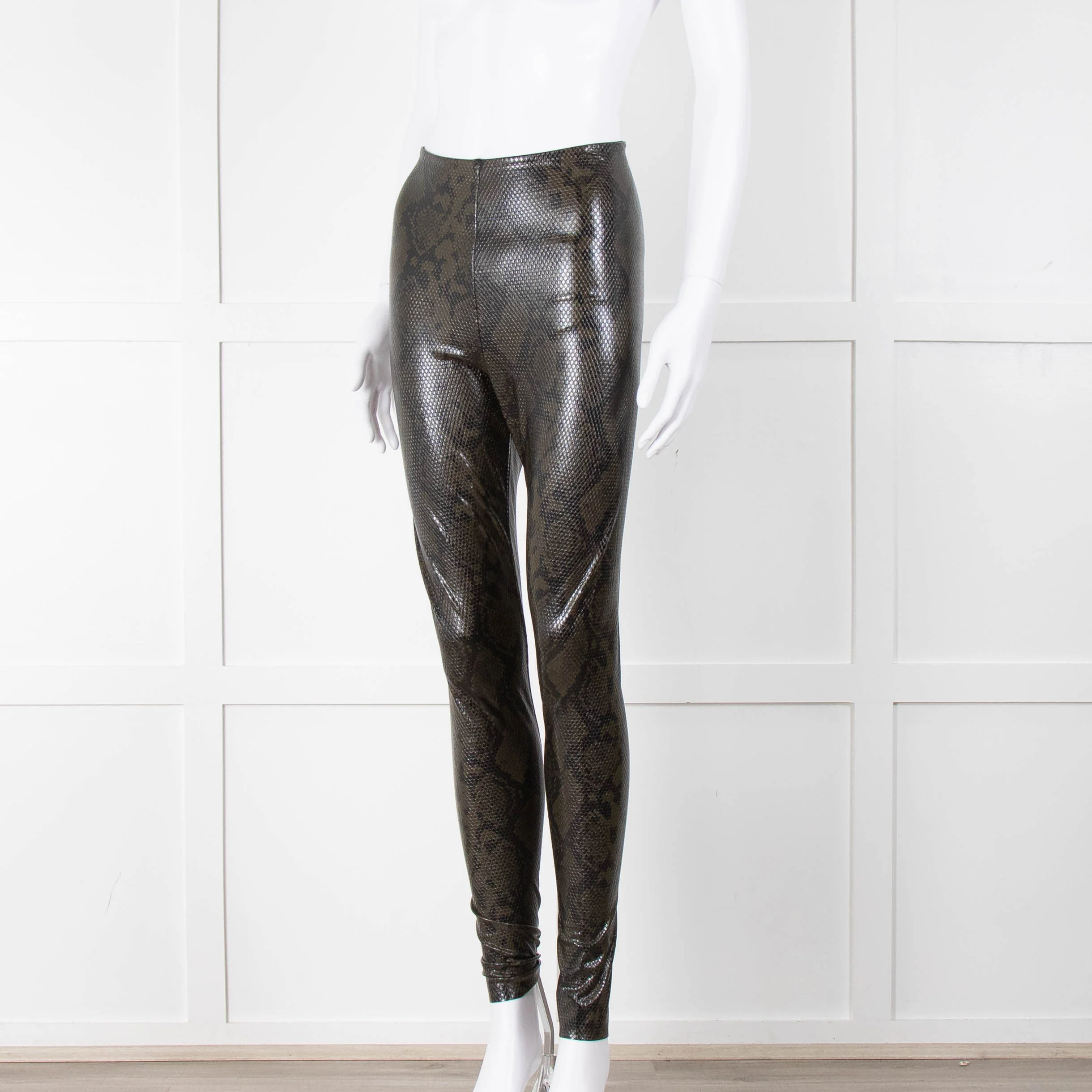 Commando Khaki Snake Print Leggings - Image 8