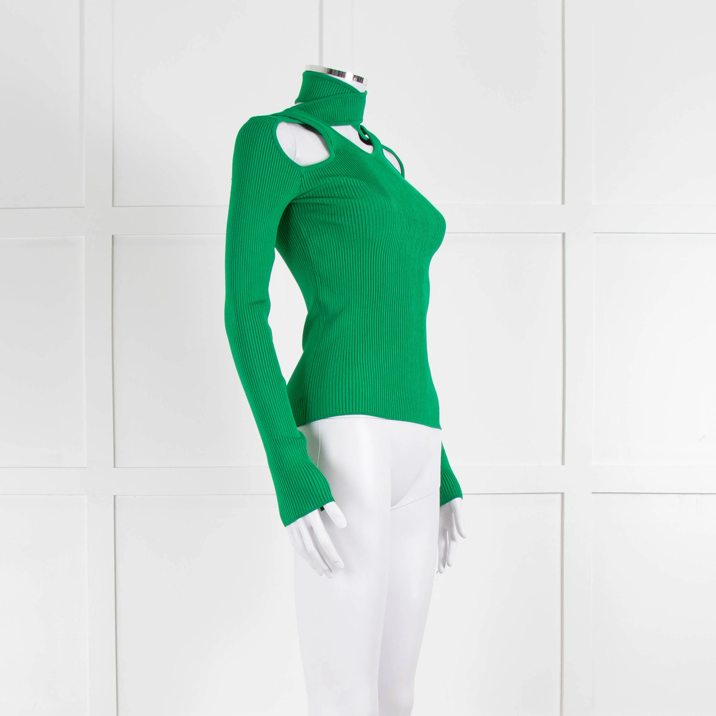 Coperni Green Cross Front Detail Top - Image 2