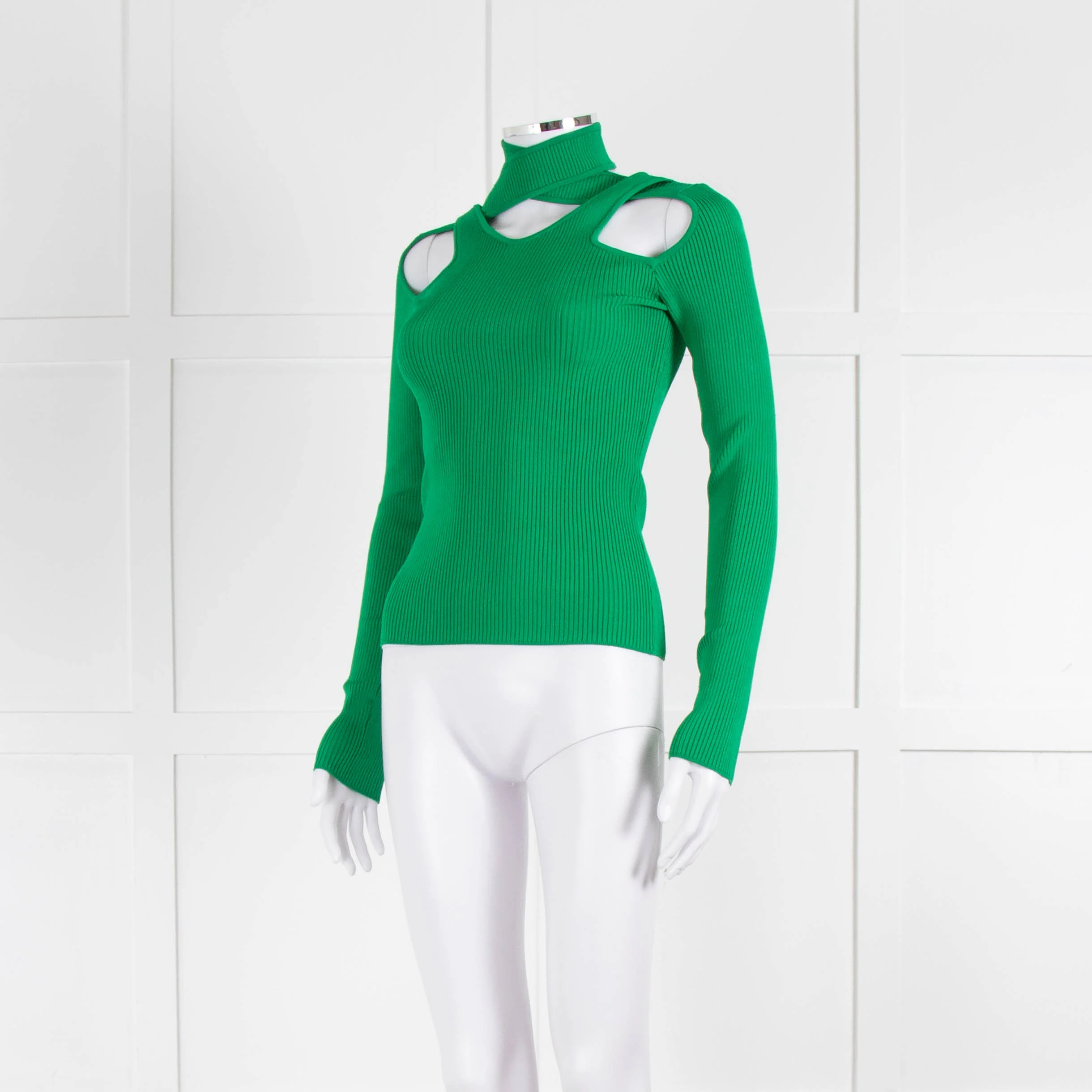 Coperni Green Cross Front Detail Top - Image 8
