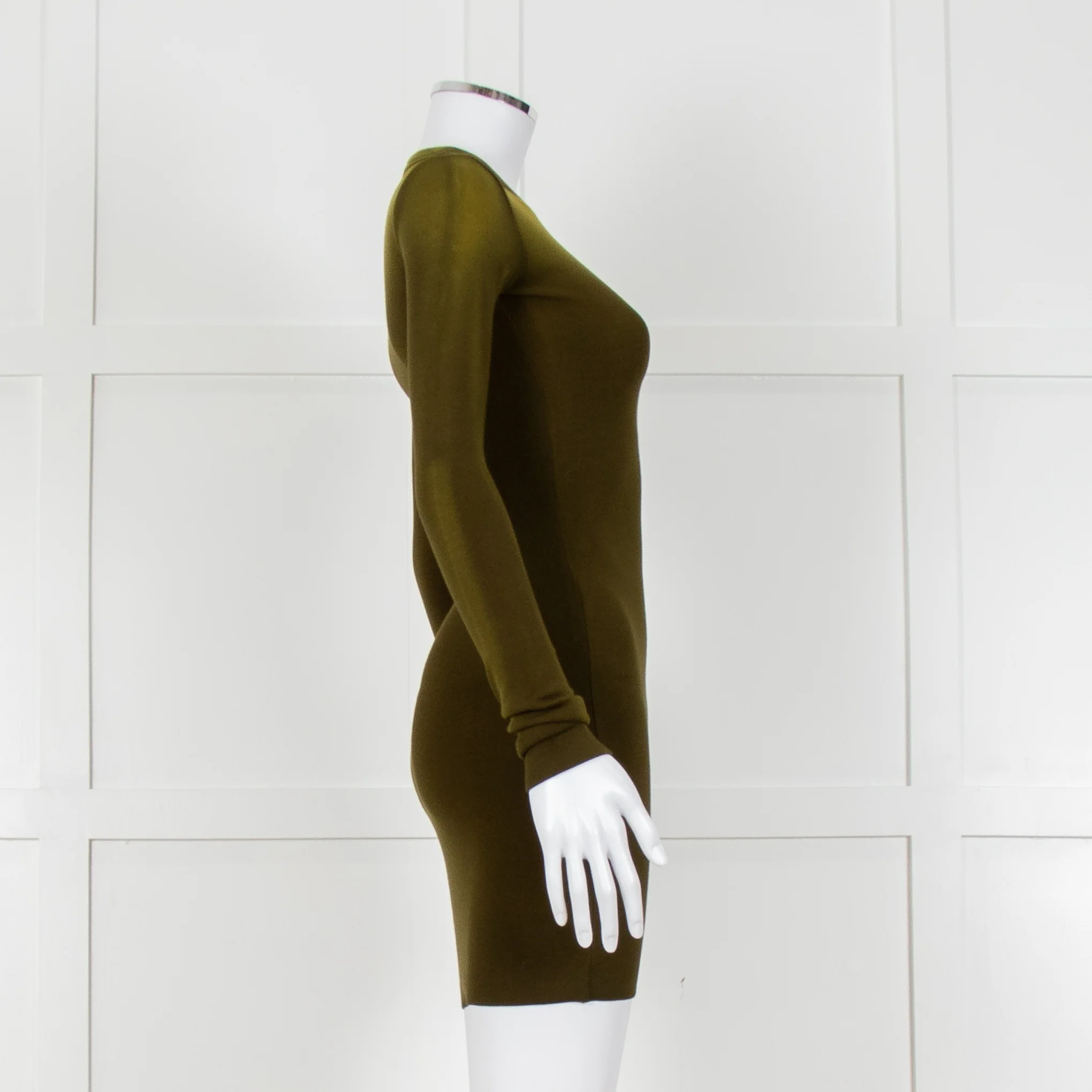 Cotton Citizen Green Gradient Mini Dress - Image 4