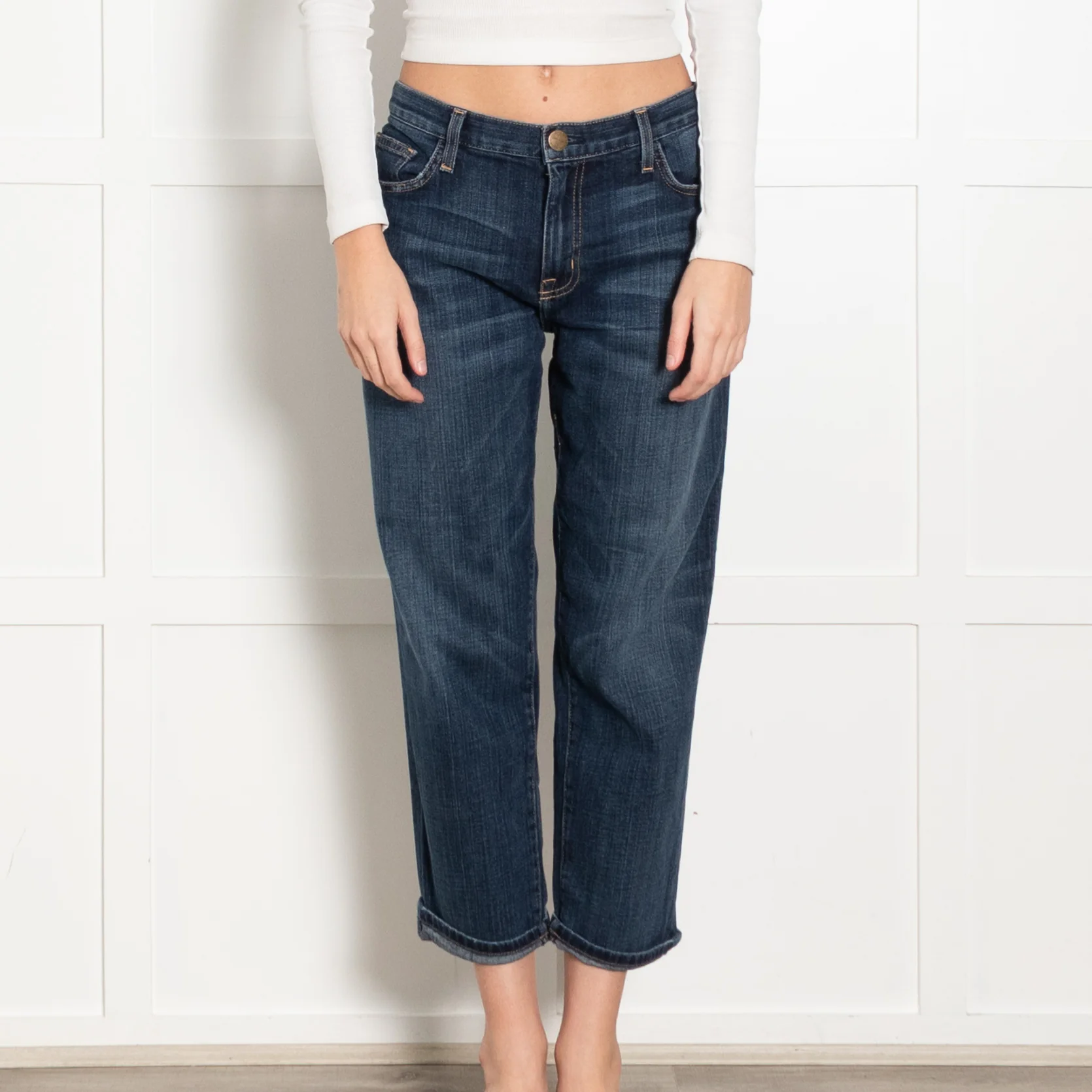Current Elliott Blue Boyfriend Jeans - Image 2