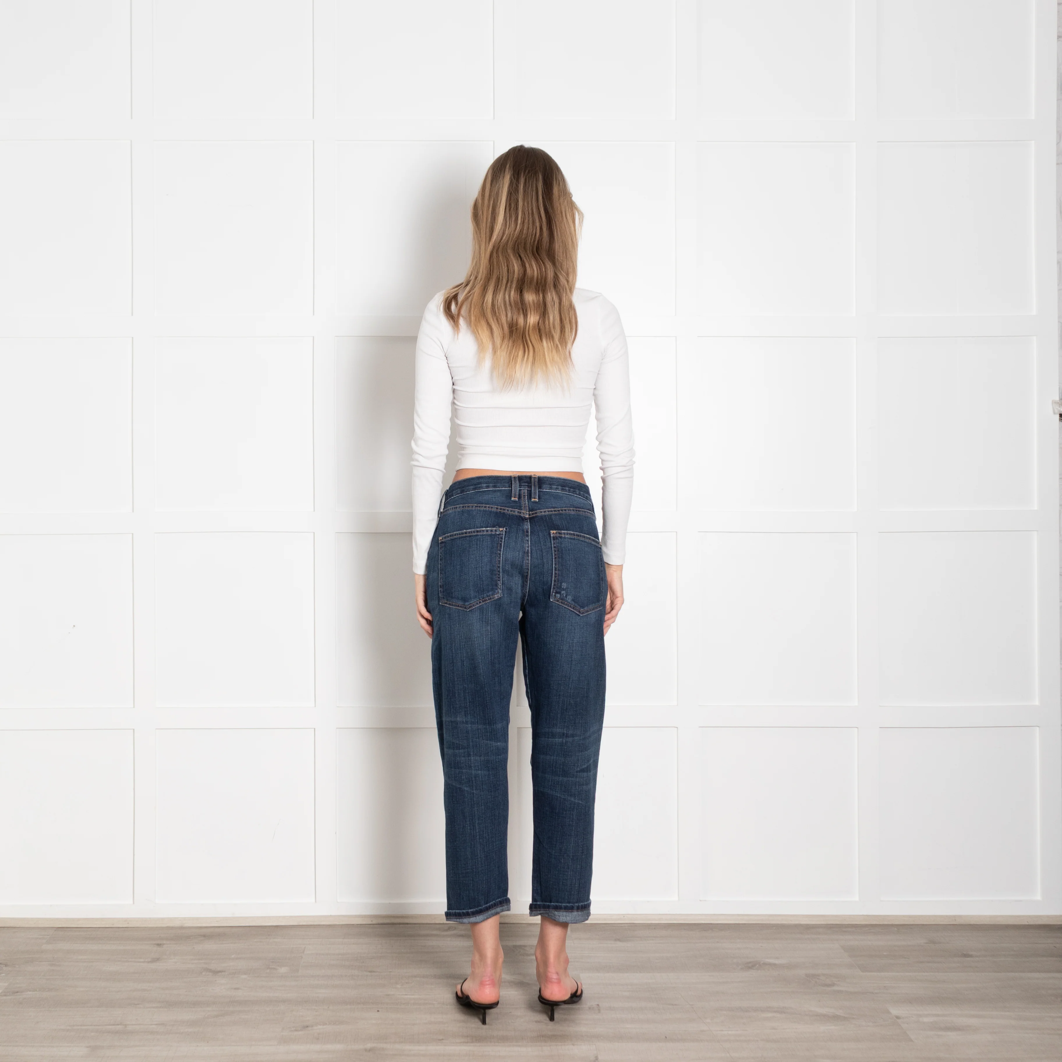 Current Elliott Blue Boyfriend Jeans - Image 6