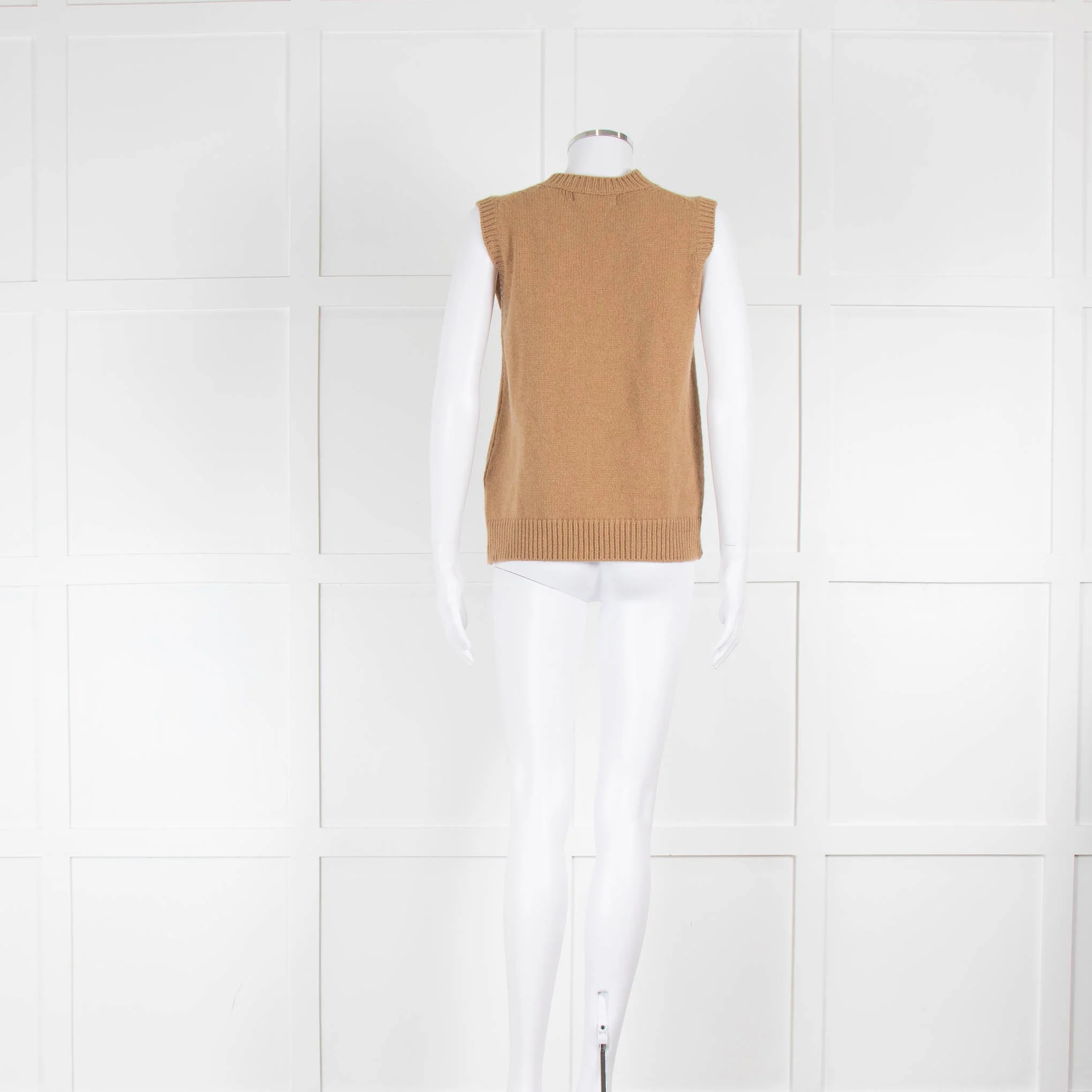&DAUGHTER Delma Crewneck Tank In Brown Sugar Camel - Image 4