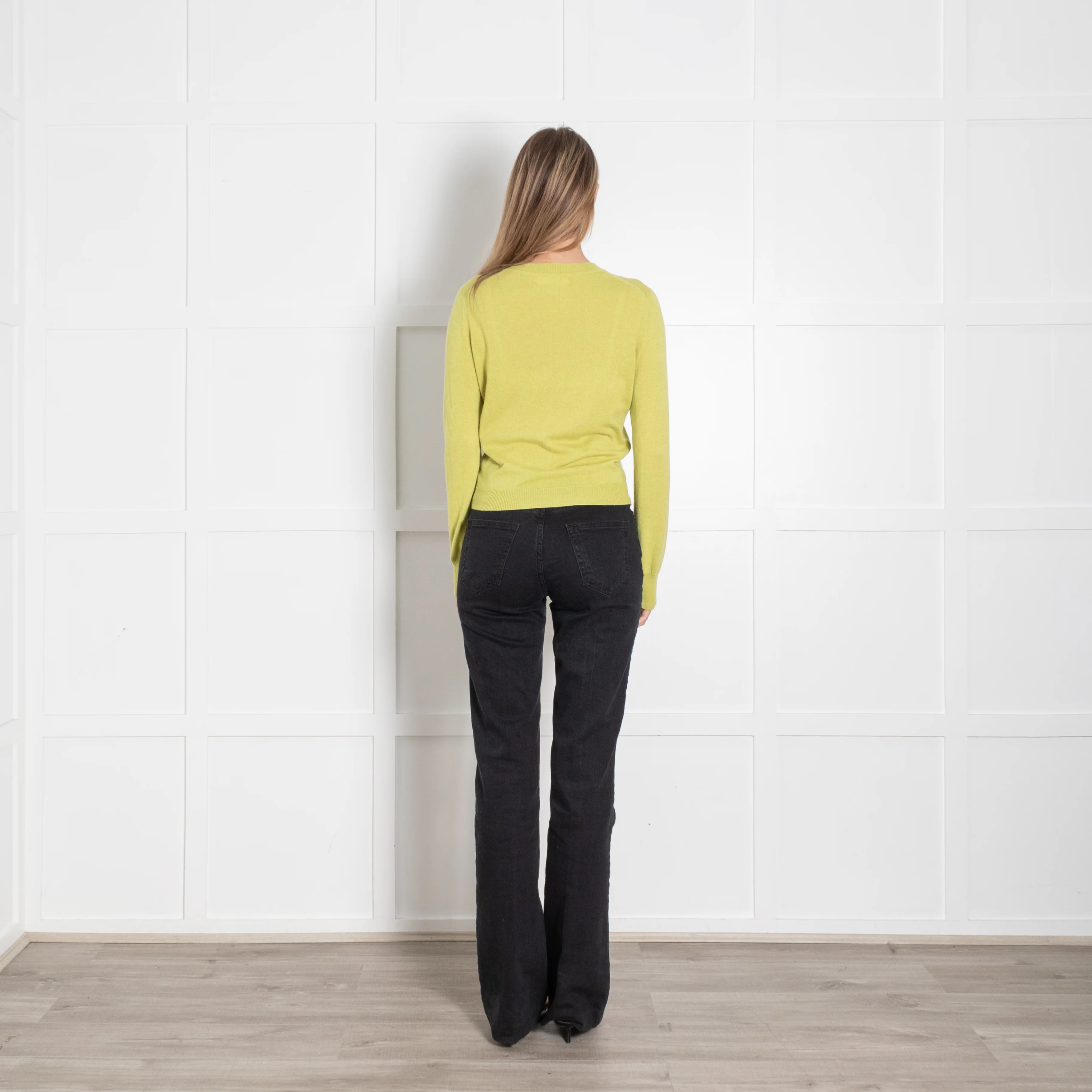 &Daughter Lime Green Wool Cardigan - Image 5