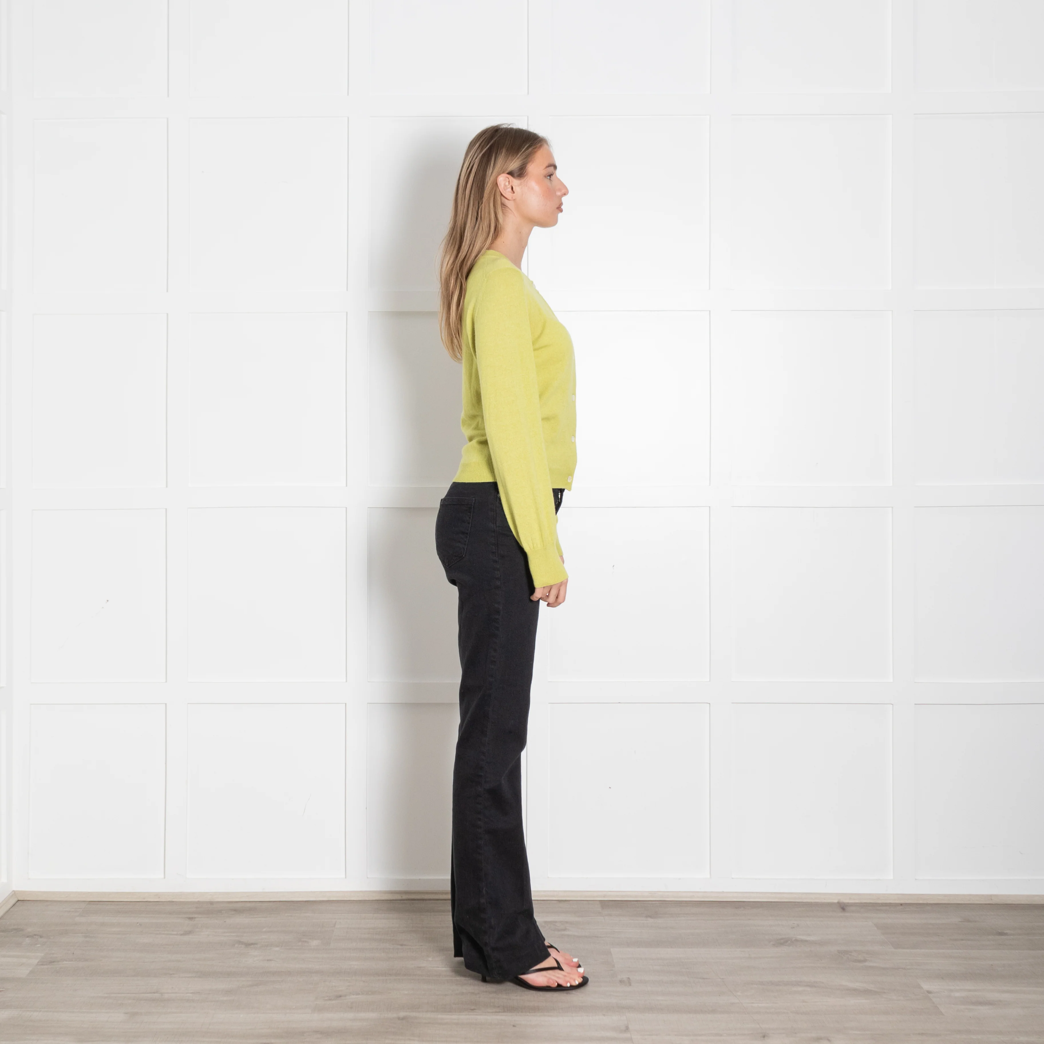 &Daughter Lime Green Wool Cardigan - Image 6