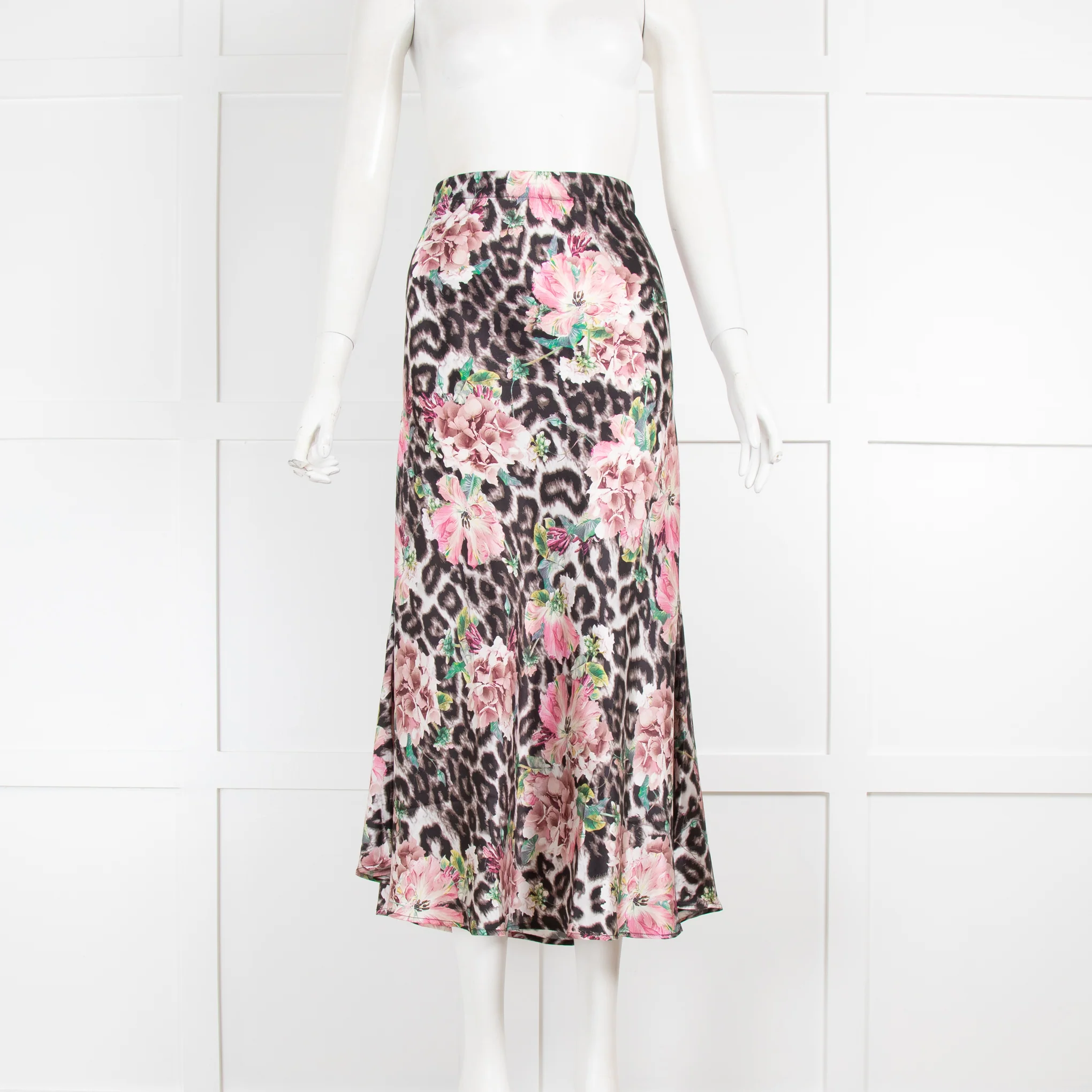 Dea Kudibal Animal Print Slip Skirt