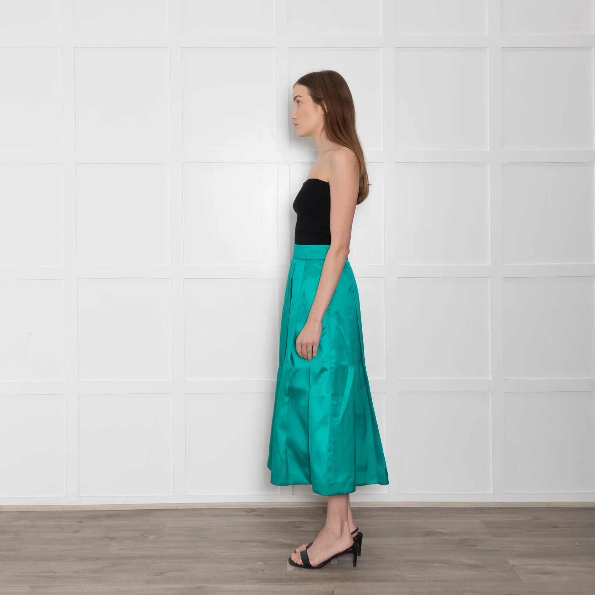 Dea Kudibal Green Pleat Waist Full Skirts - Image 4