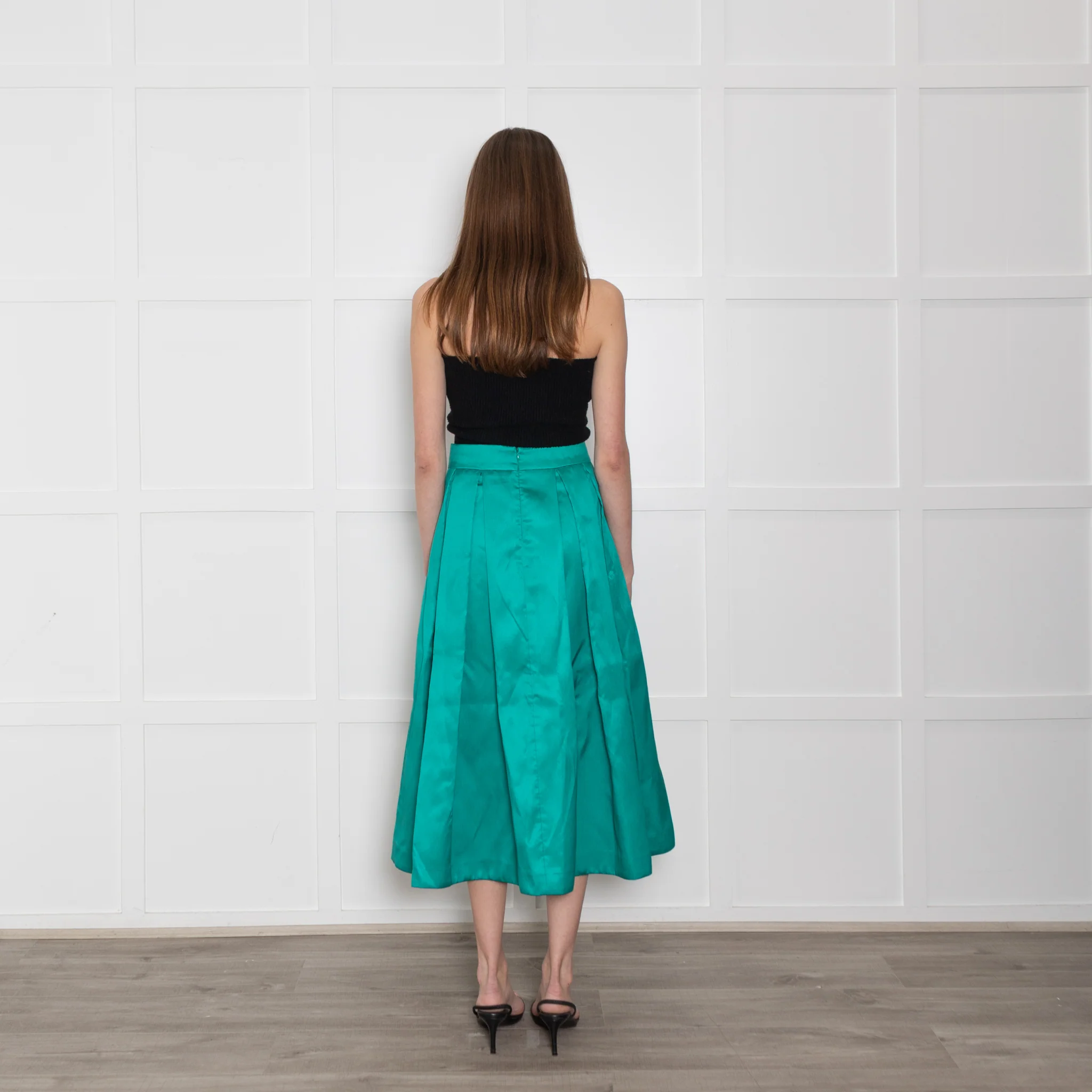 Dea Kudibal Green Pleat Waist Full Skirts - Image 5