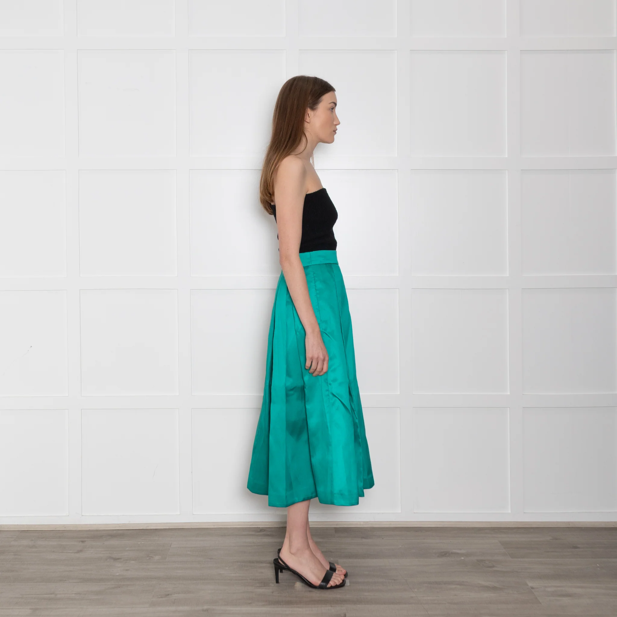 Dea Kudibal Green Pleat Waist Full Skirts - Image 6