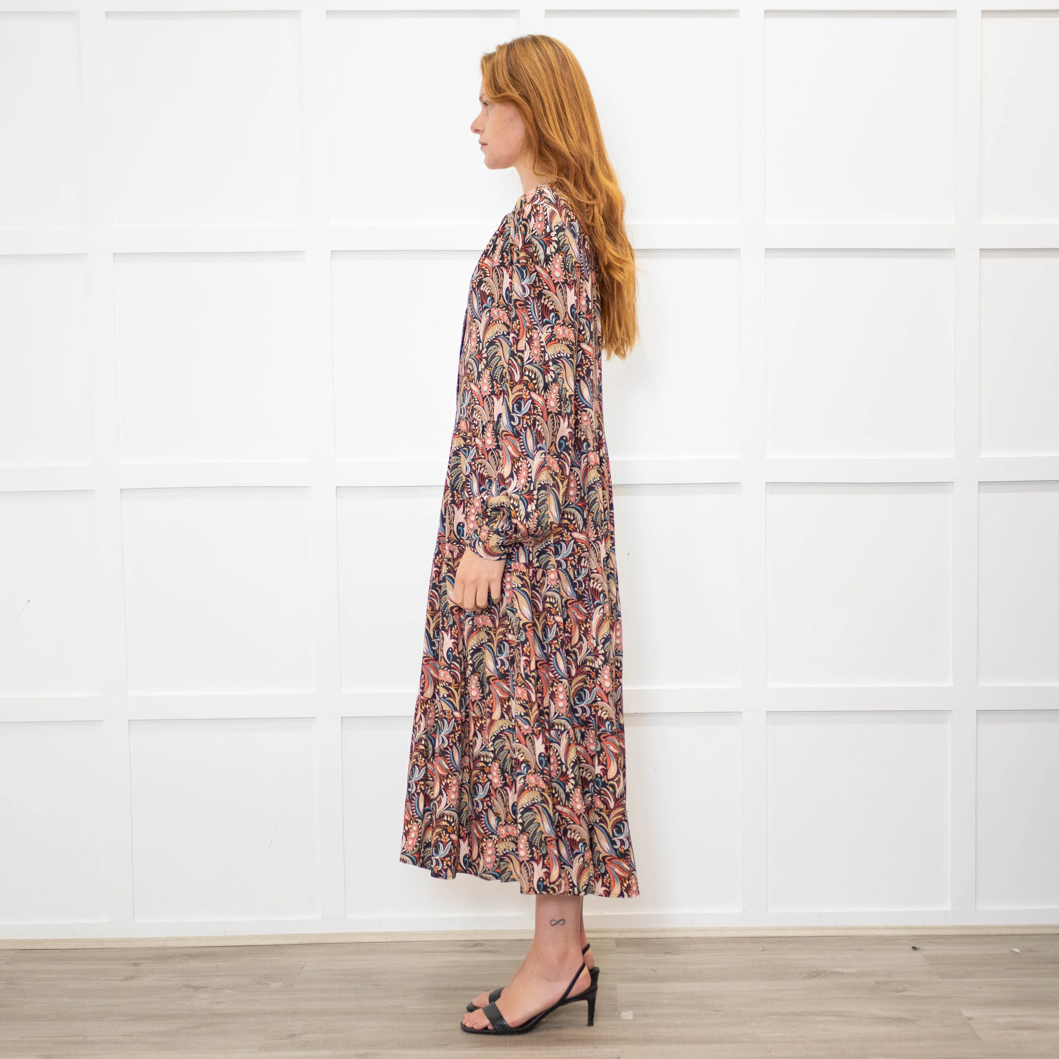 Dea Kudibal Multi Colour Paisley Dress - Image 4