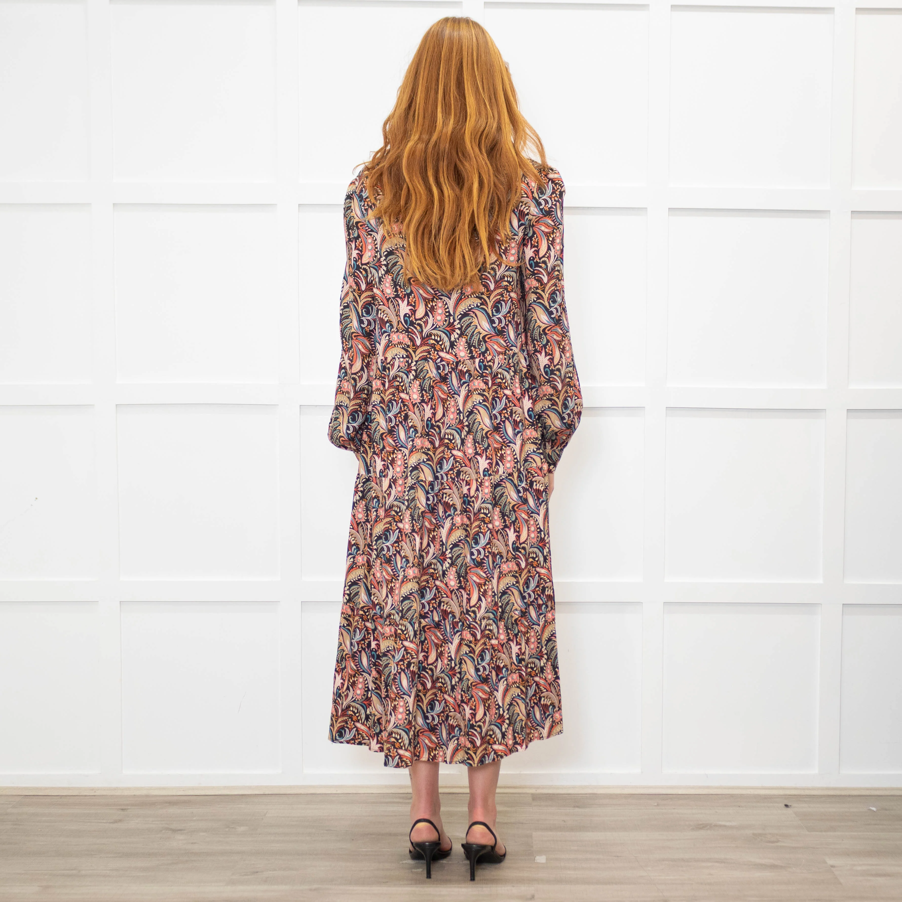 Dea Kudibal Multi Colour Paisley Dress - Image 5