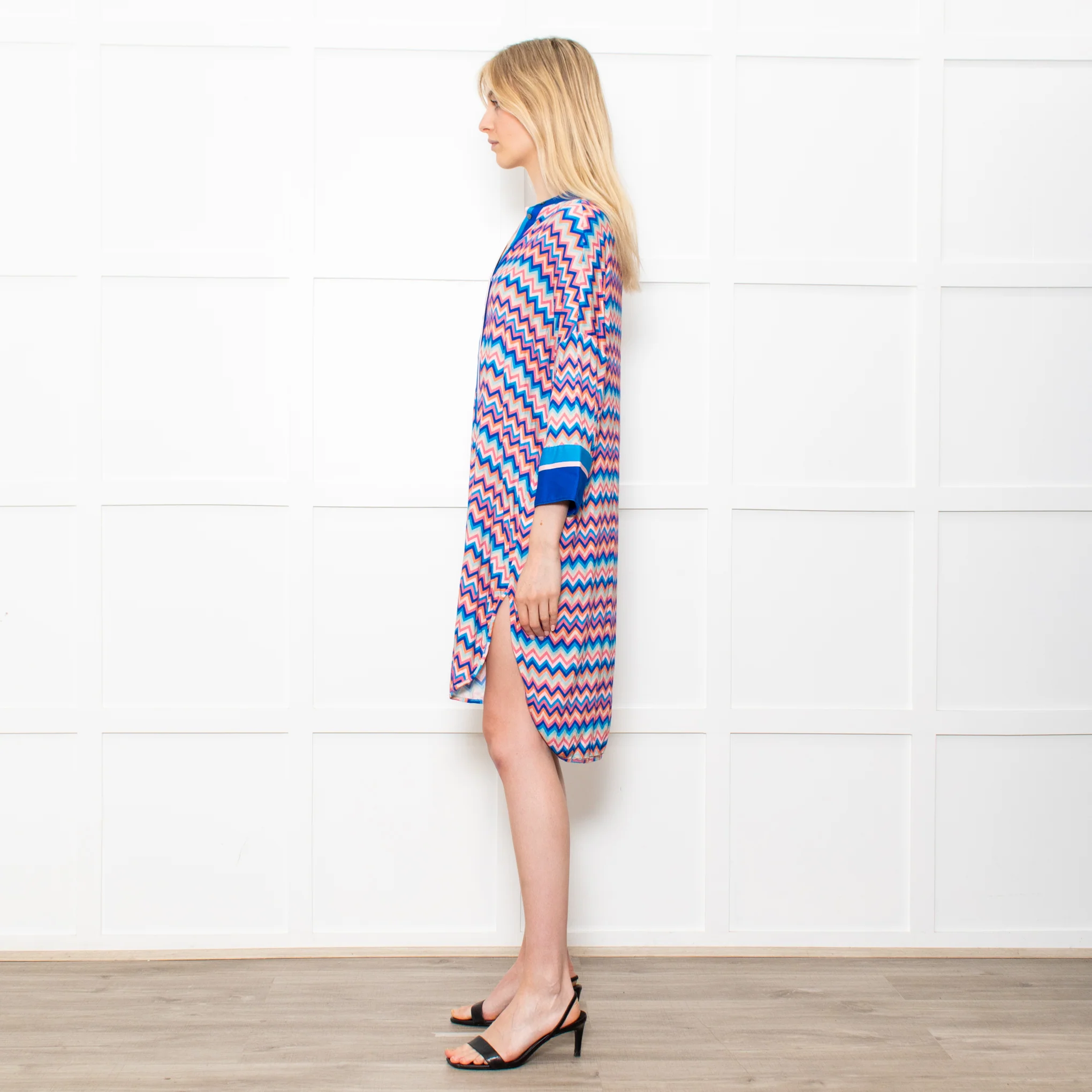 Dea Kudibal Multicolour Chevron 'Allison' Dress - Image 4