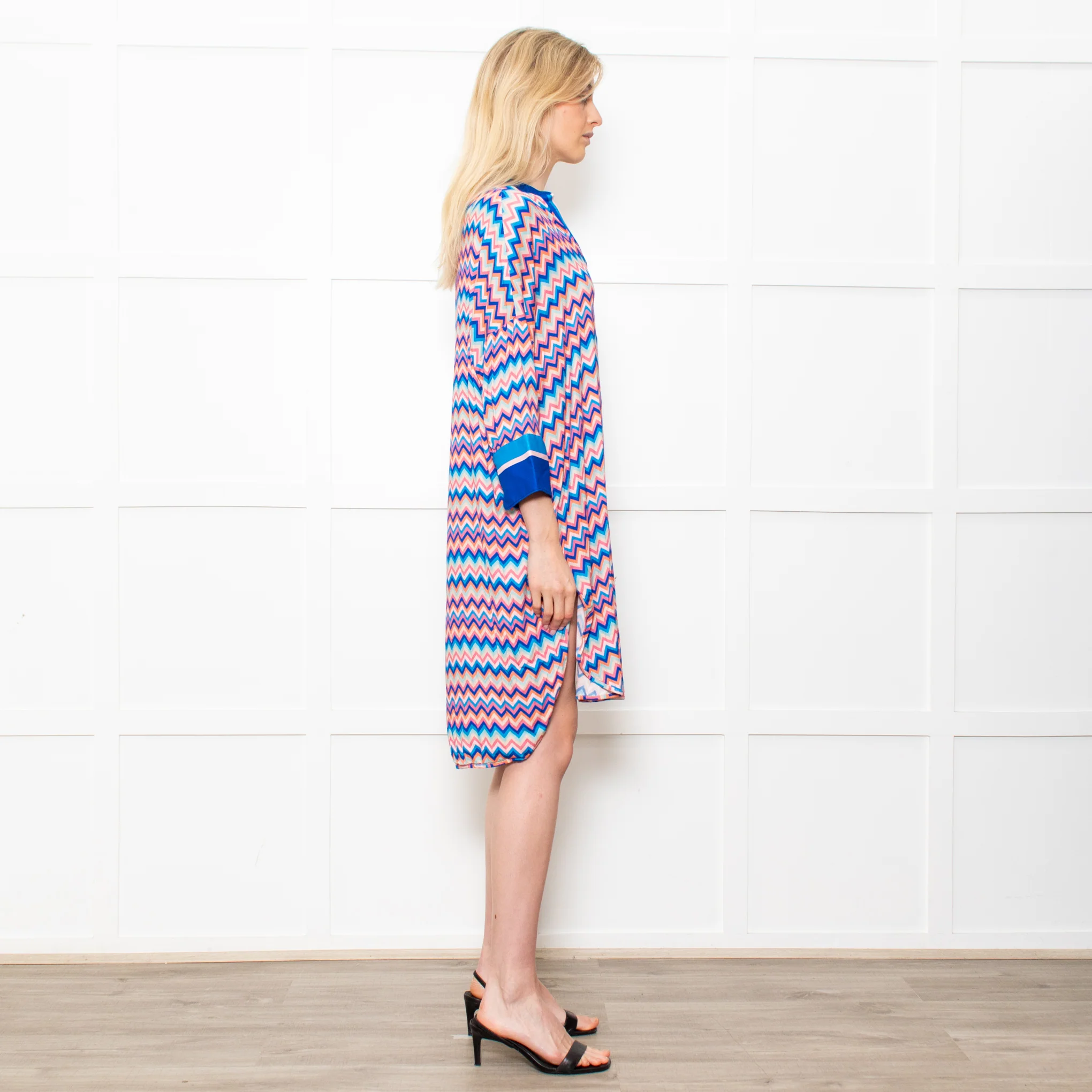 Dea Kudibal Multicolour Chevron 'Allison' Dress - Image 6