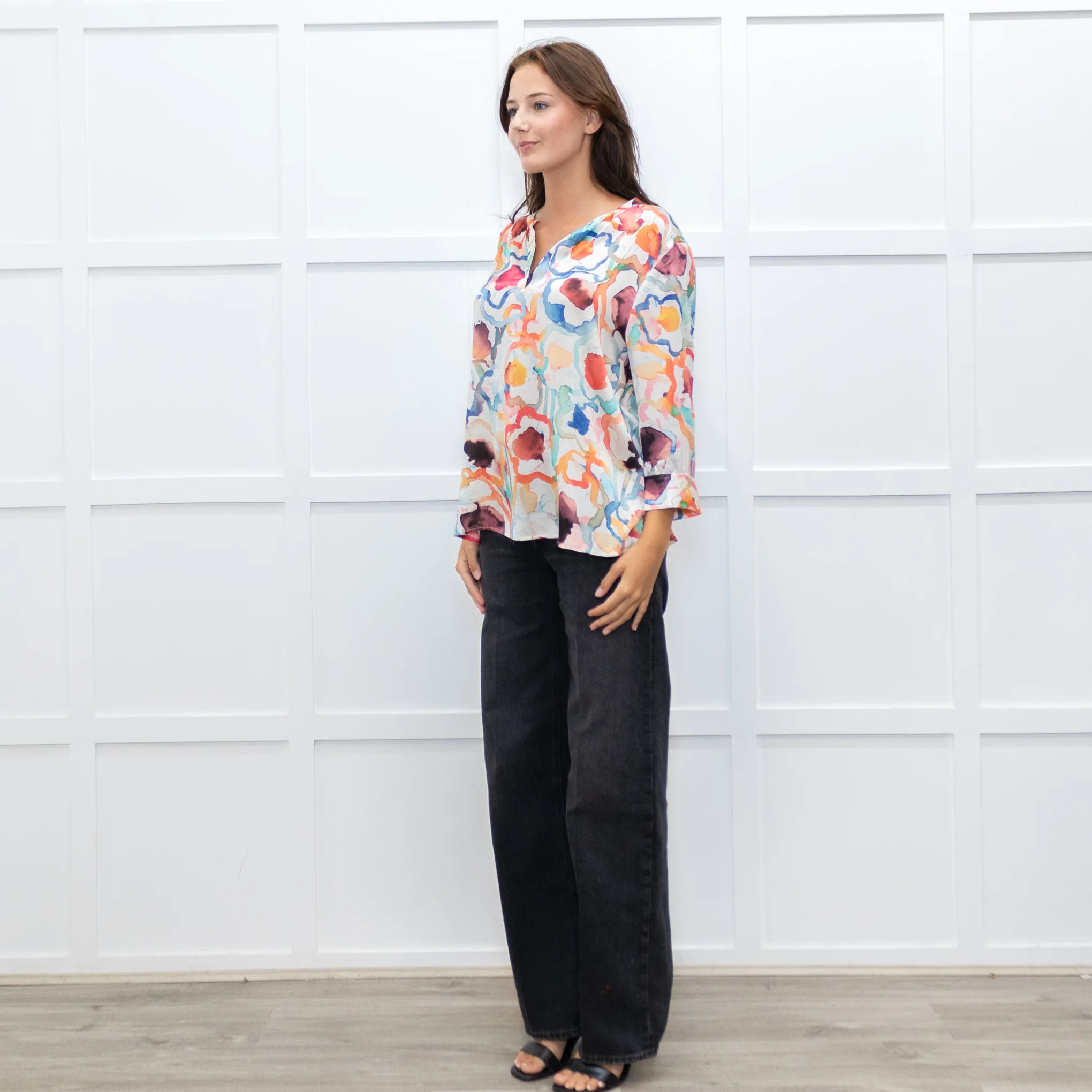 Dea Kudibal Watercolour Silk Blouse - Image 3