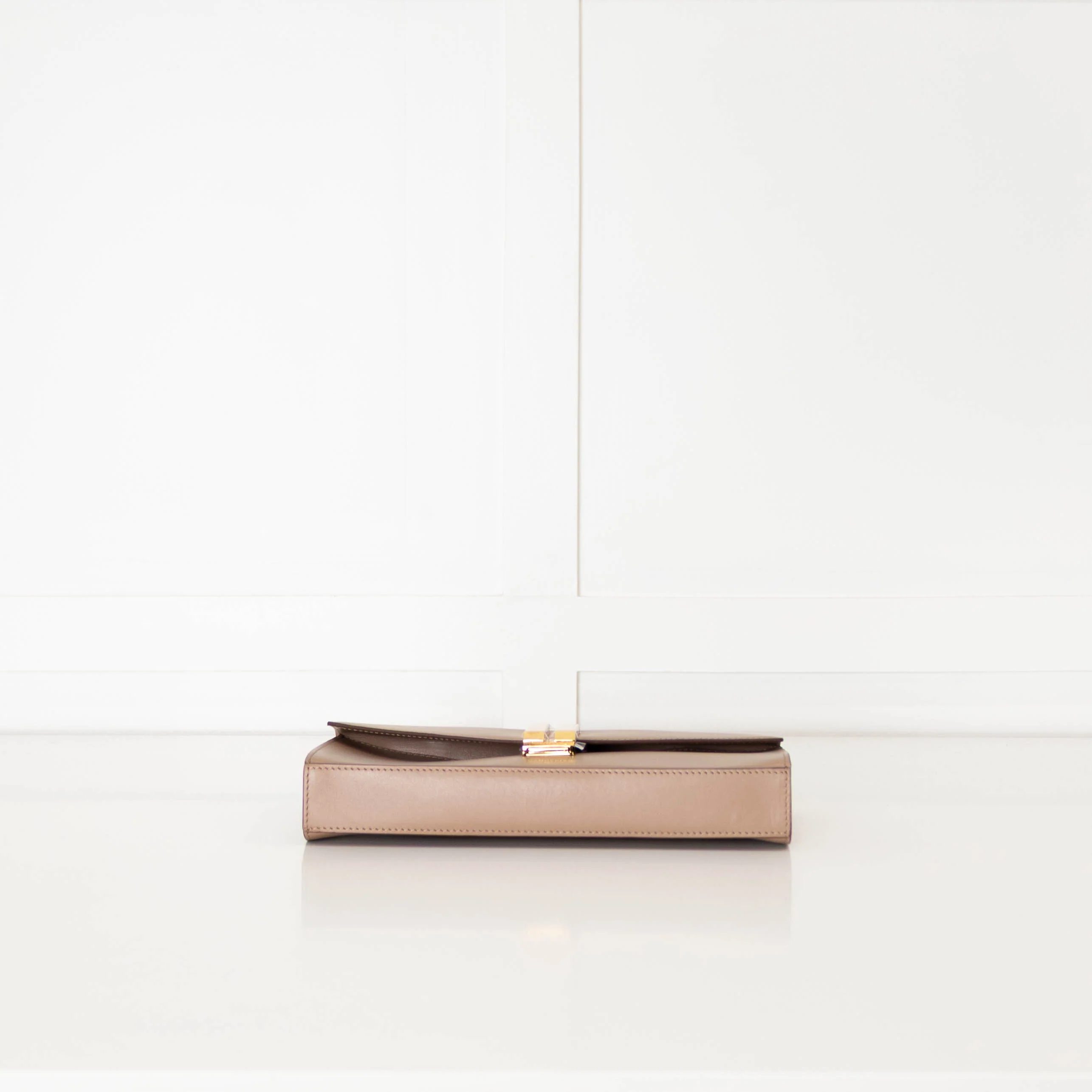 Demellier Dark Taupe Vancouver Clutch Bag - Image 11