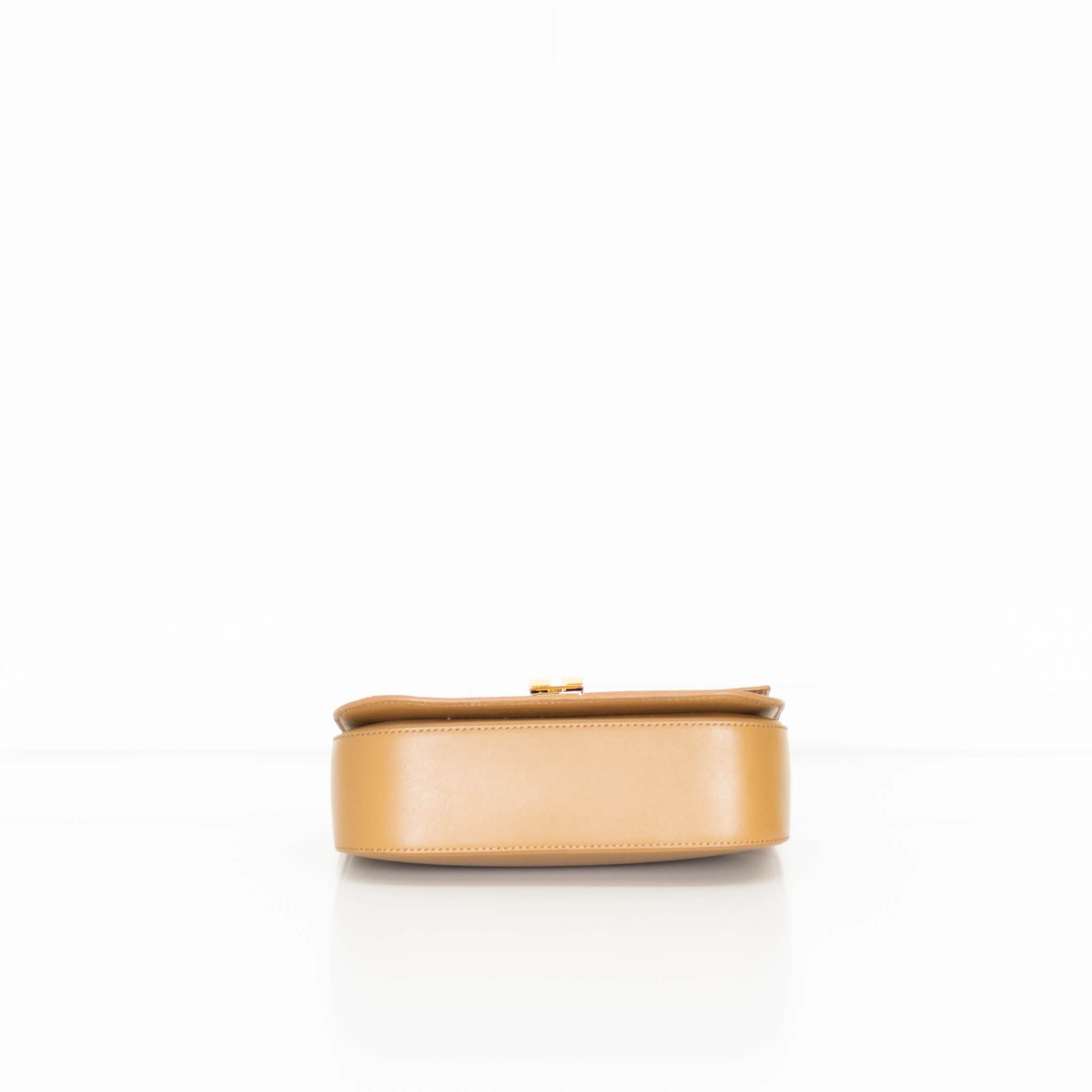 DeMellier Vancouver Gold Suede Crossbody Bag - Image 6