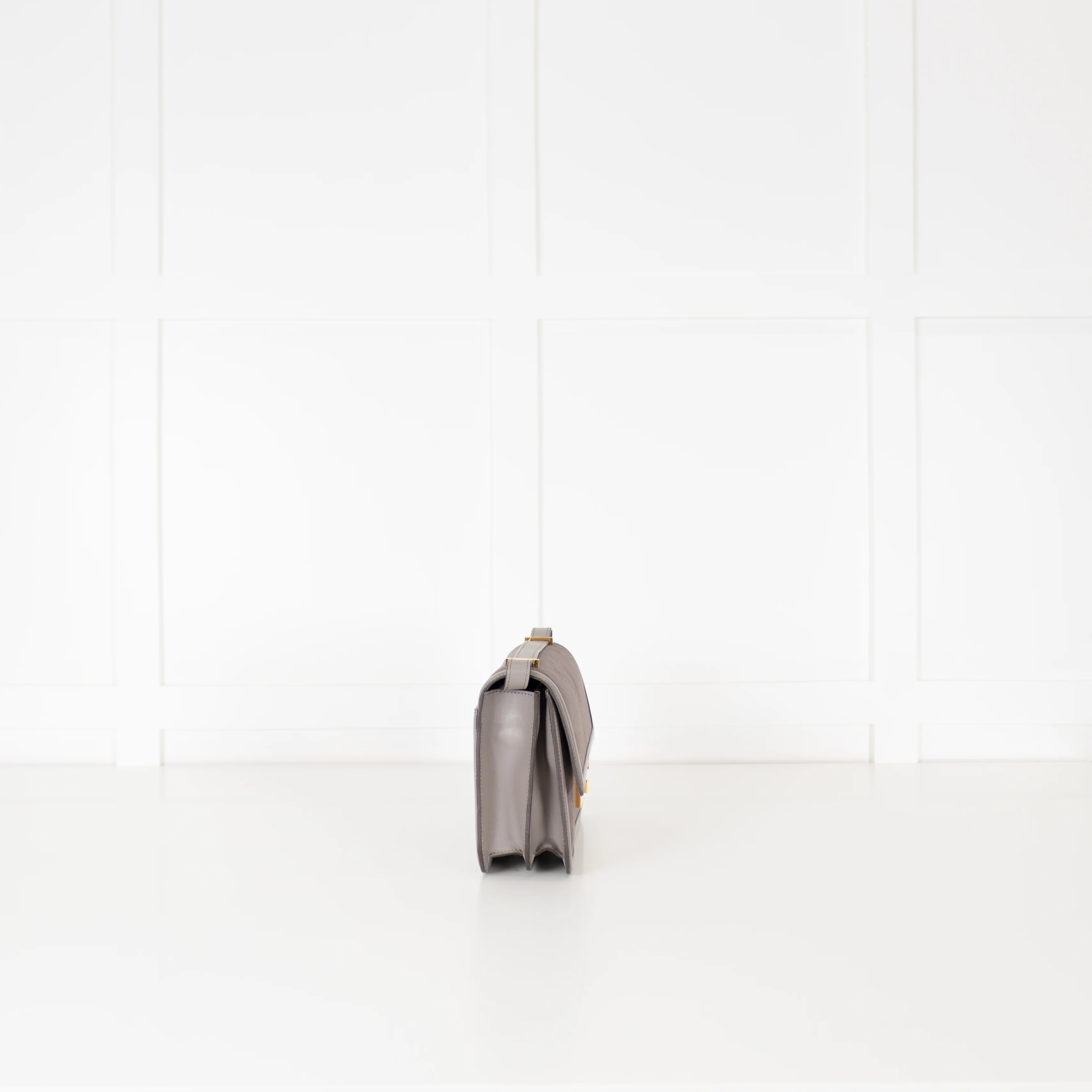 DeMellier Paris Grey Suede Shoulder Bag - Image 7