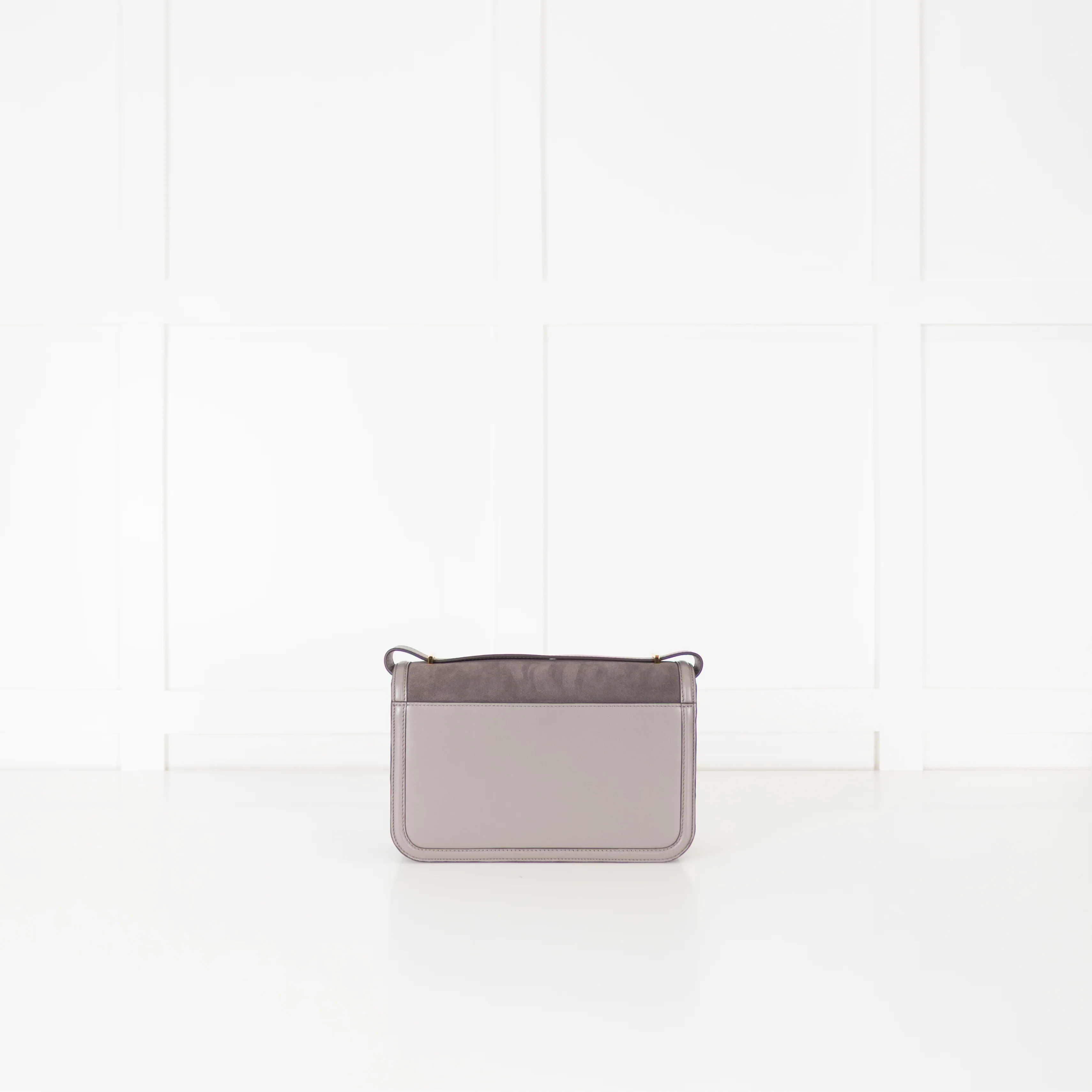 DeMellier Paris Grey Suede Shoulder Bag - Image 9
