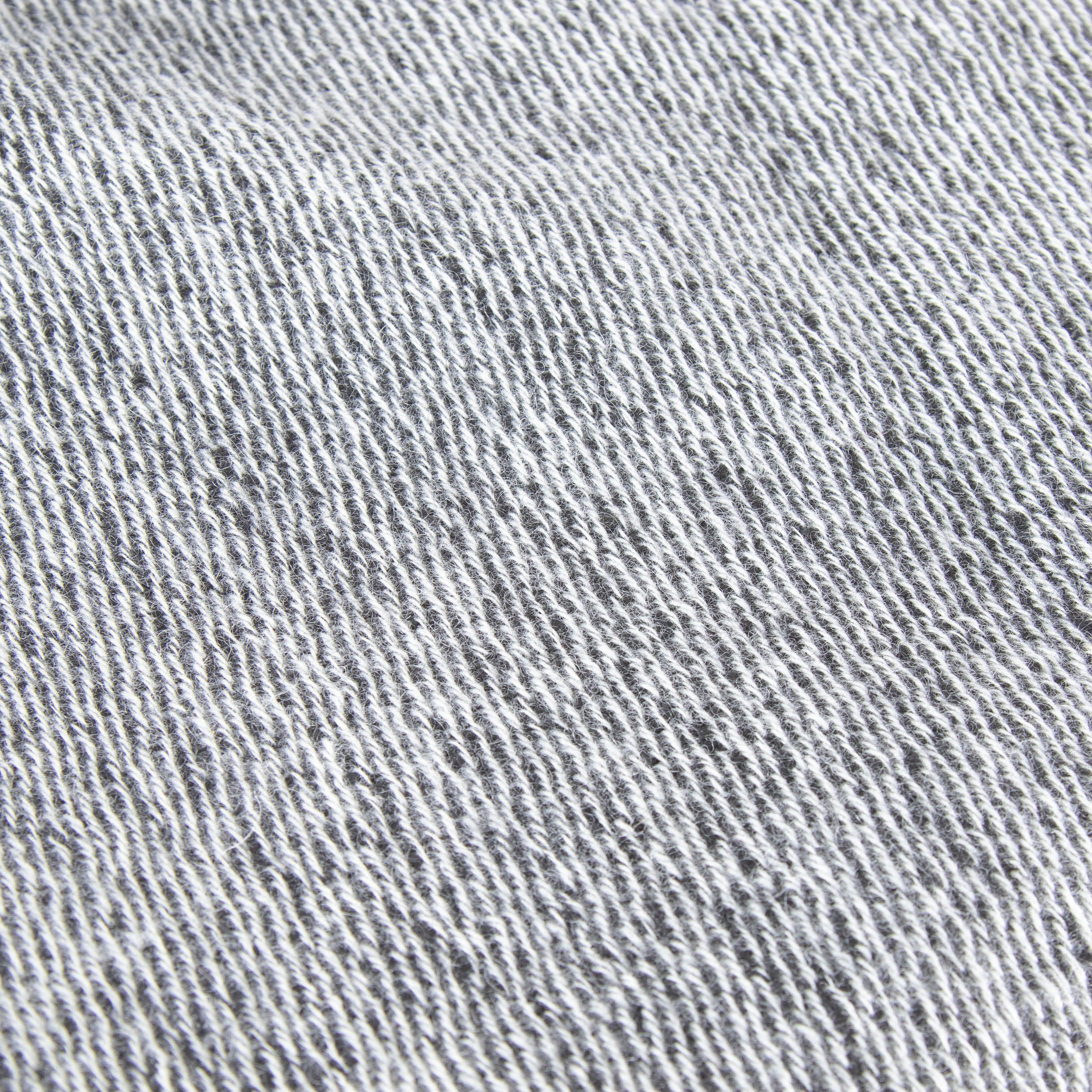 Denis Colomb Black and White Woven Scarf with Raw Hem - Image 5
