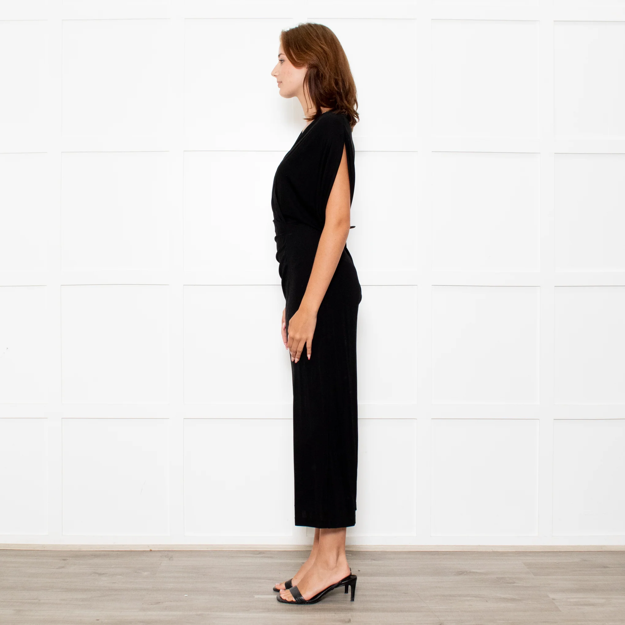 Diane Von Furstenberg Black Jersey Williams Dress - Image 4