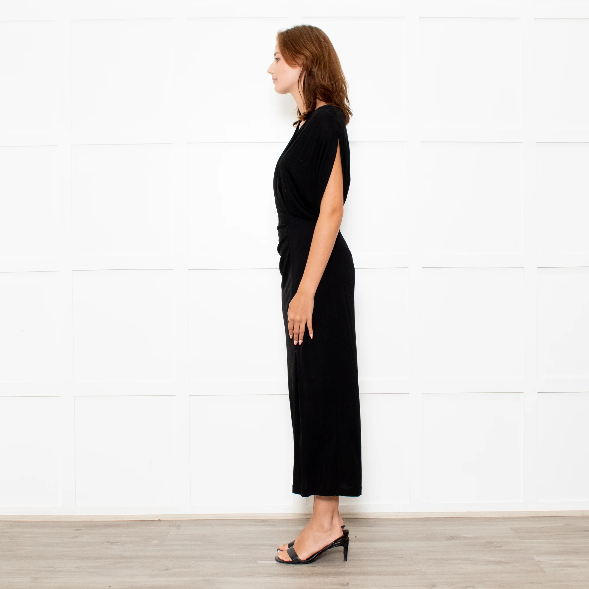 Diane Von Furstenberg Black Jersey Williams Dress - Image 8