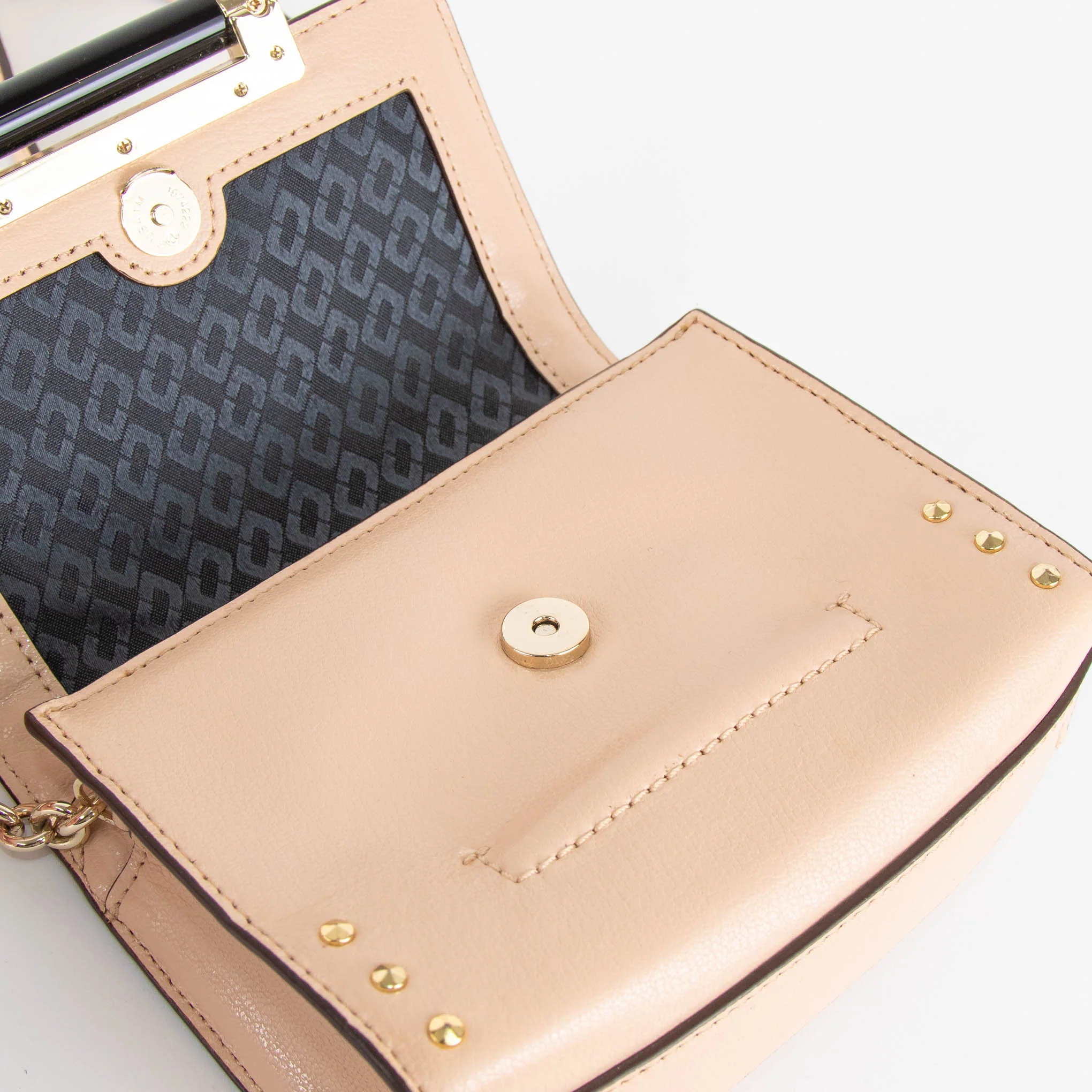 Diane Von Furstenberg Cream Small Crossbody Bag - Image 6