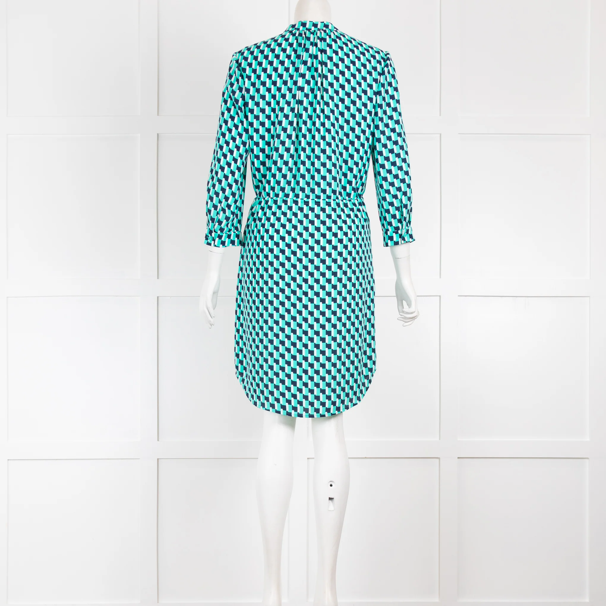 Diane Von Furstenberg Geometric Tunic Dress - Image 2
